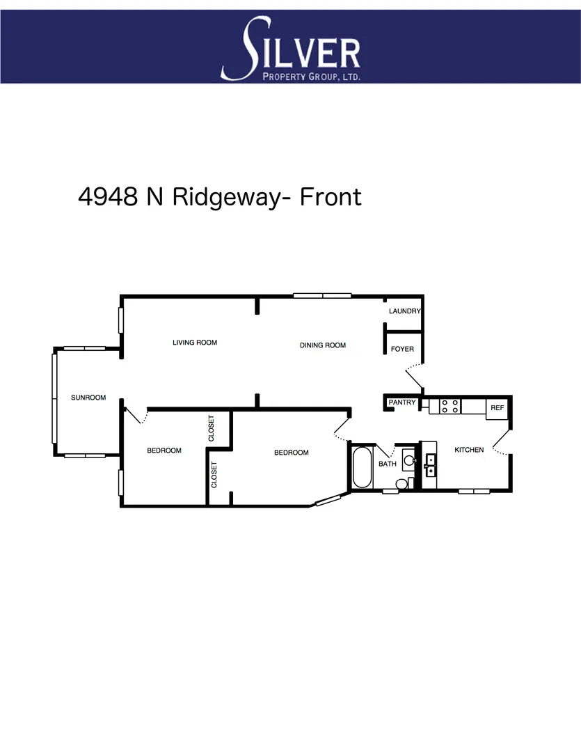 4948 N Ridgeway Ave, ,  60625, USA 60625-unit#3F-Chicago-IL