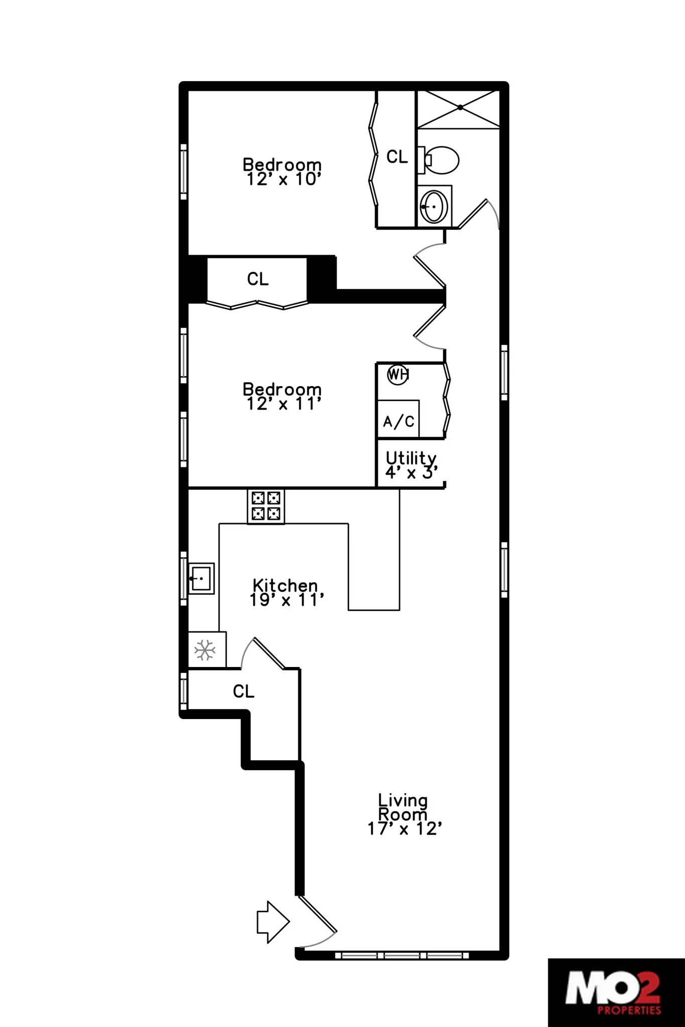 1545 W Augusta Blvd, ,  60642, USA 60642-unit#1A-Chicago-IL