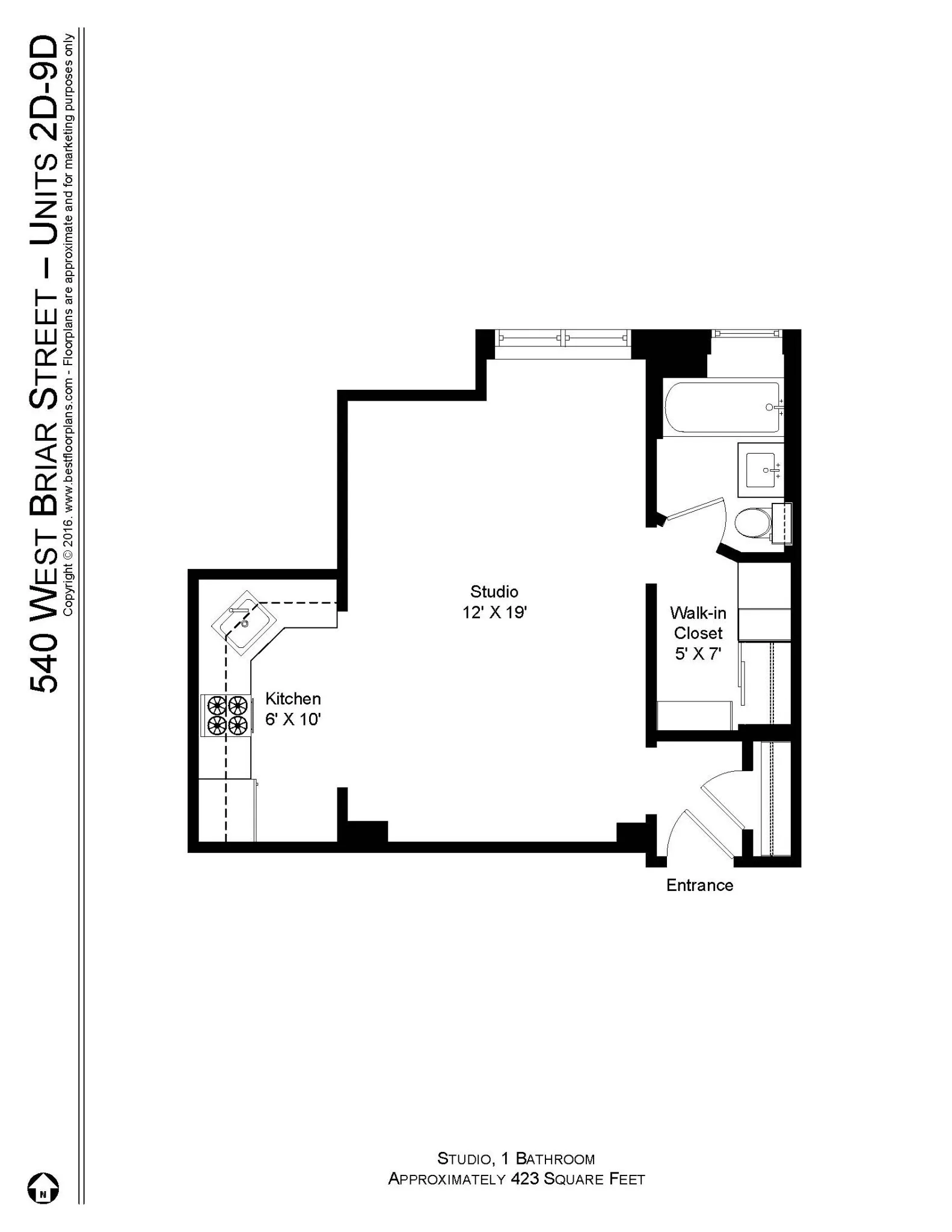540 W Briar Pl, , 60657, USA 60657-unit#540-8D-Chicago-IL