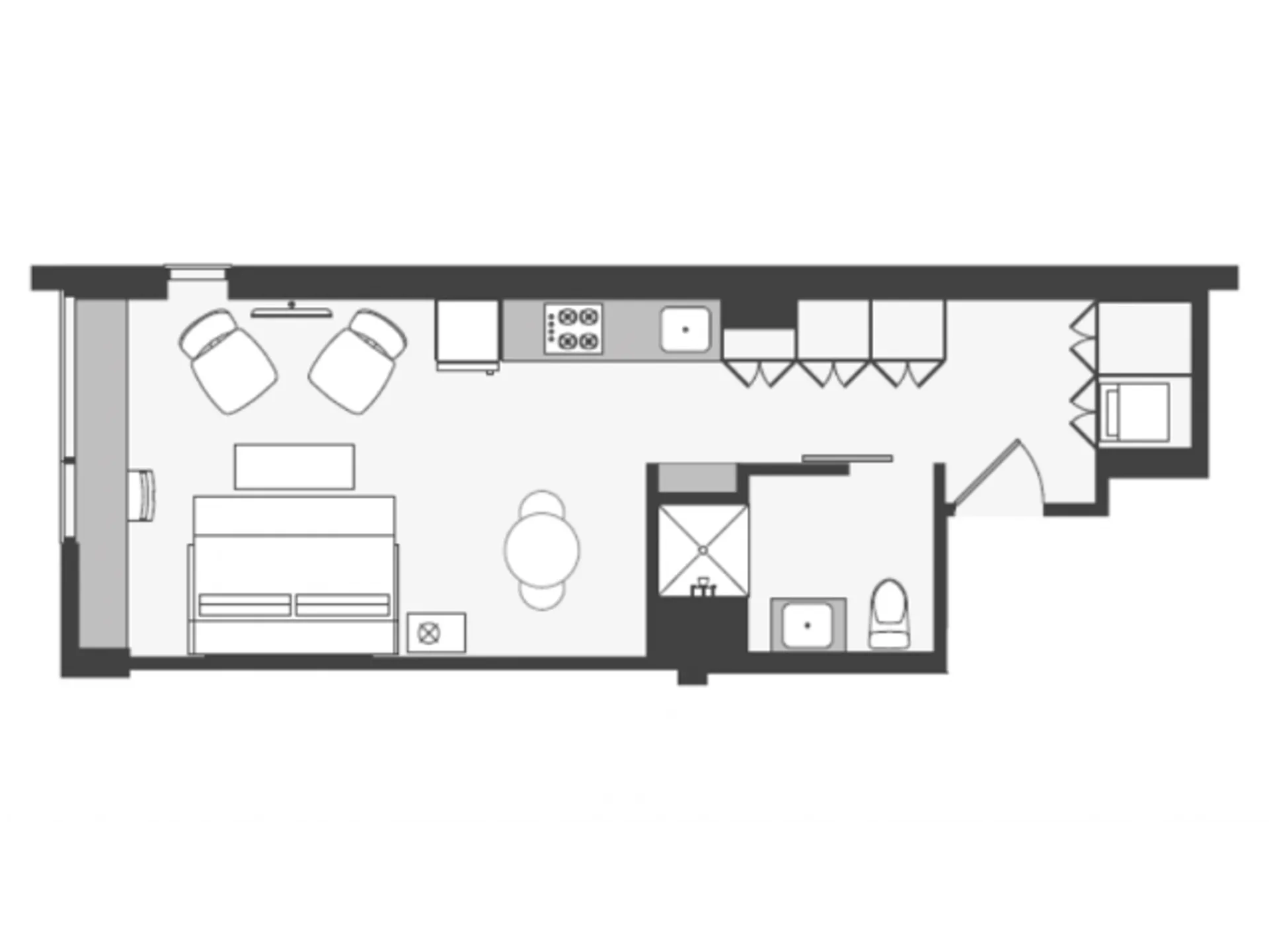 1515 N Fremont St, ,  60642, USA 60642-unit#809-Chicago-IL