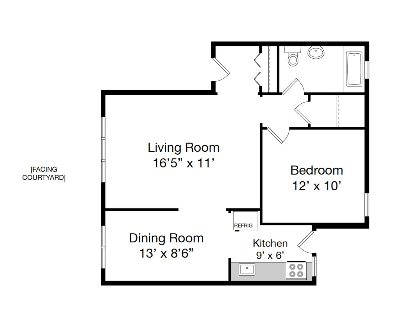 W Touhy Ave, ,  60626, USA 60626-unit#1S-Chicago-IL