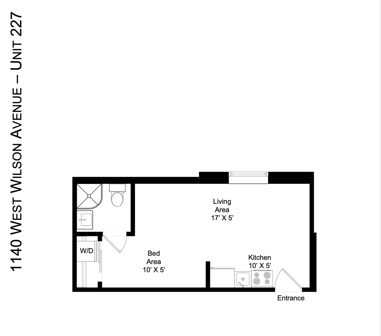 1132 W Wilson Ave, , 60640, USA 60640-unit#227-Chicago-IL