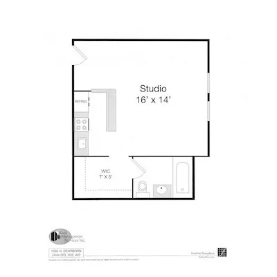 1504 N Dearborn Pkwy, , 60610, USA 60610-unit#303-Chicago-IL