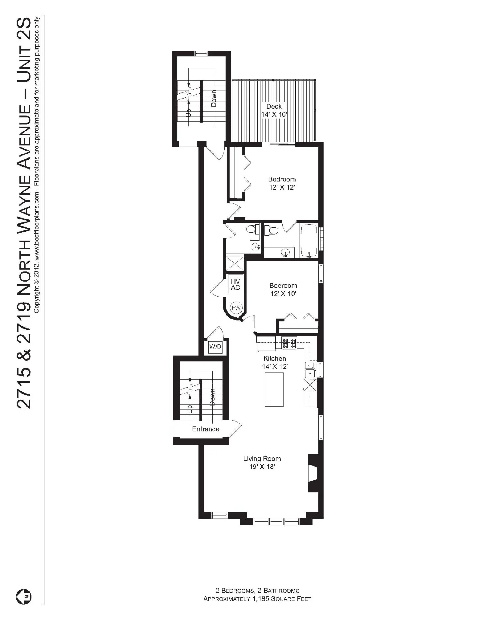 2715 N Wayne Ave, , 60614, USA 60614-unit#2719-2S-Chicago-IL