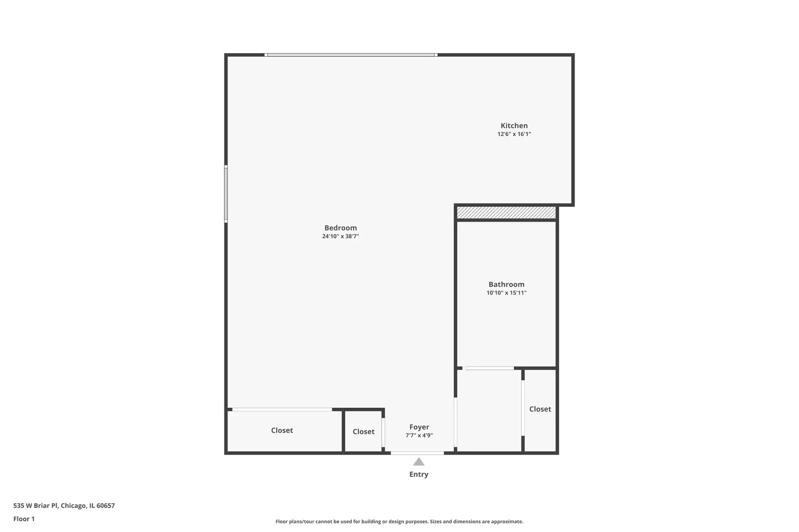 535 W Briar Pl, , 60657, USA 60657-unit#352-Chicago-IL