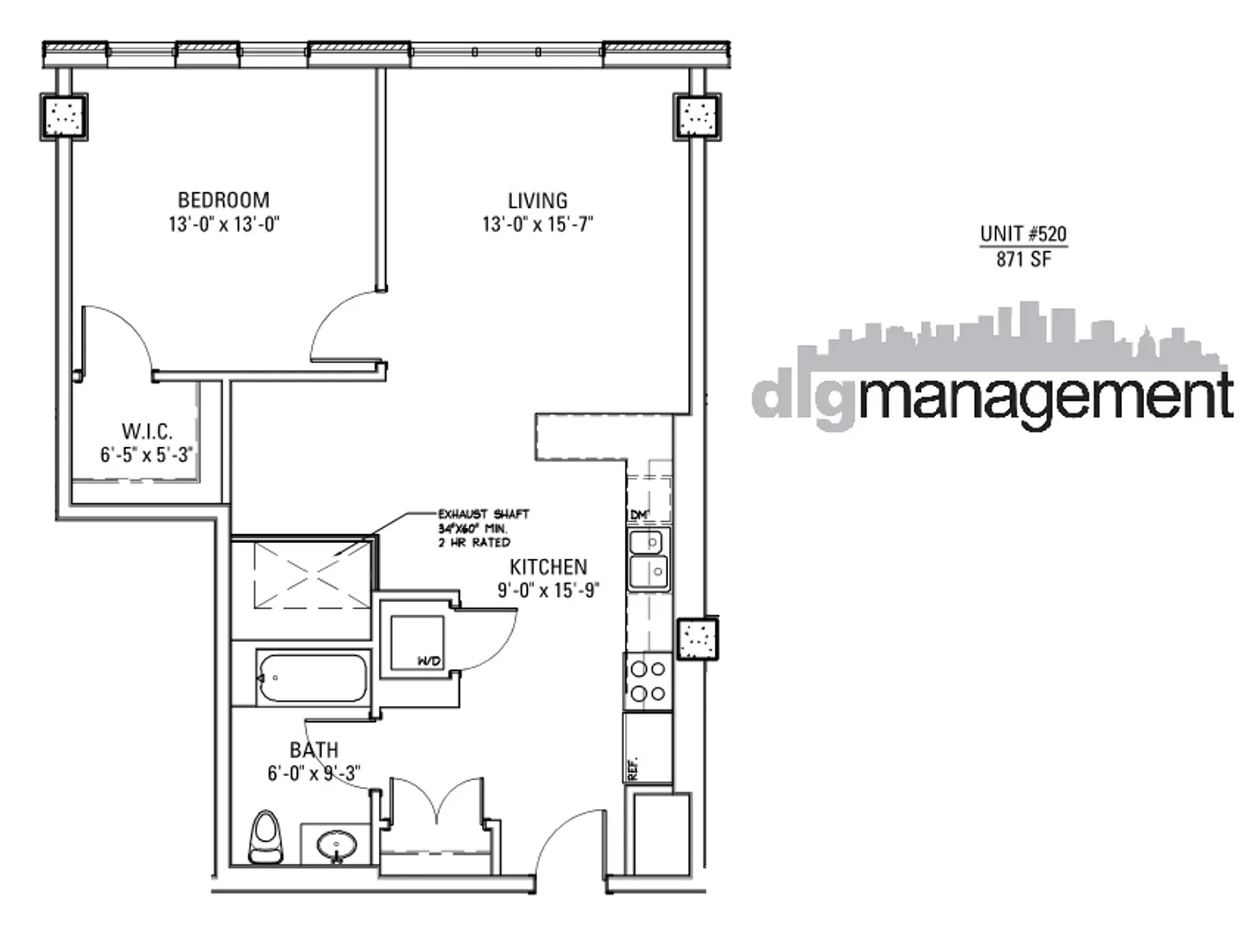 N Broadway, , , USA IL-unit#3833-720-Chicago-IL