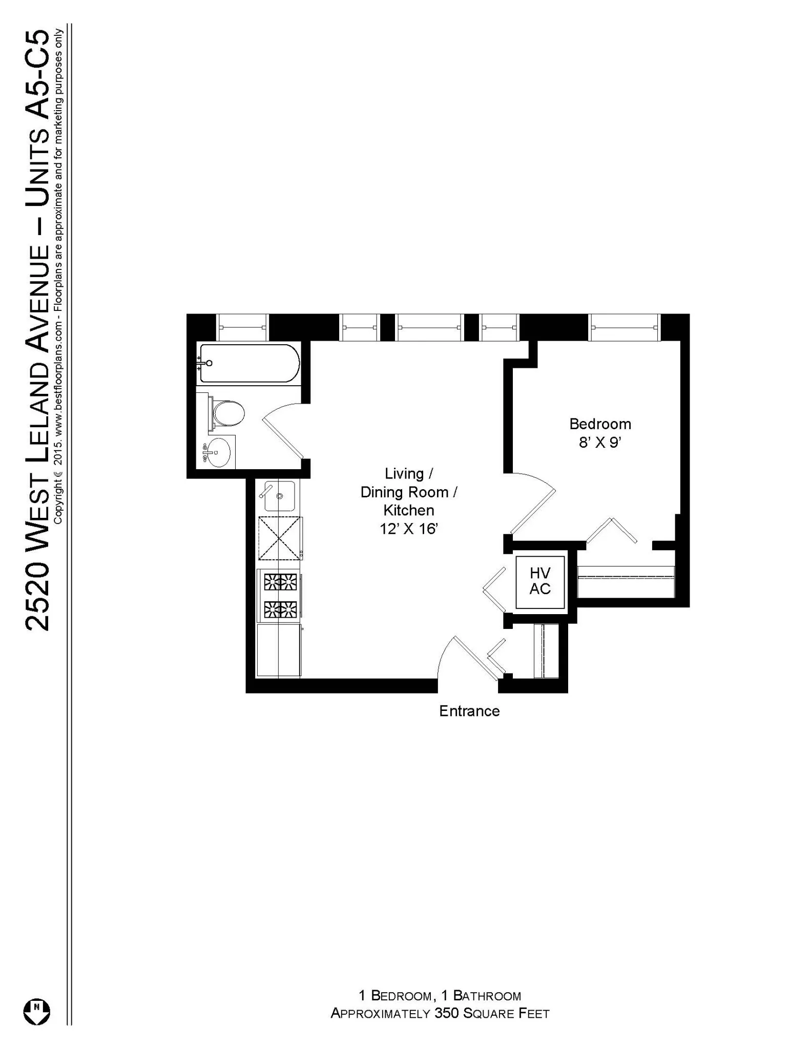 2520 W Leland Ave, , 60625, USA 60625-unit#2520-A5-Chicago-IL