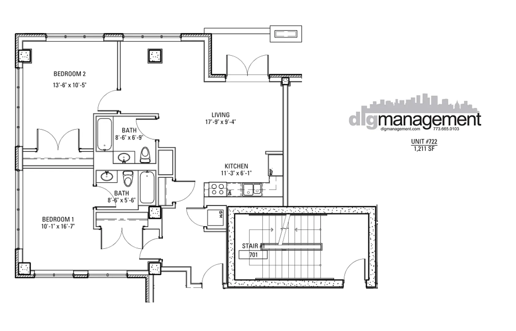 N Broadway, , , USA IL-unit#3833-722-Chicago-IL