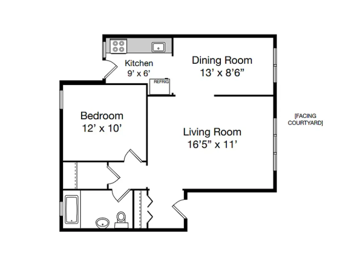 1329 W Touhy Ave, ,  60626, USA 60626-unit#2S-Chicago-IL