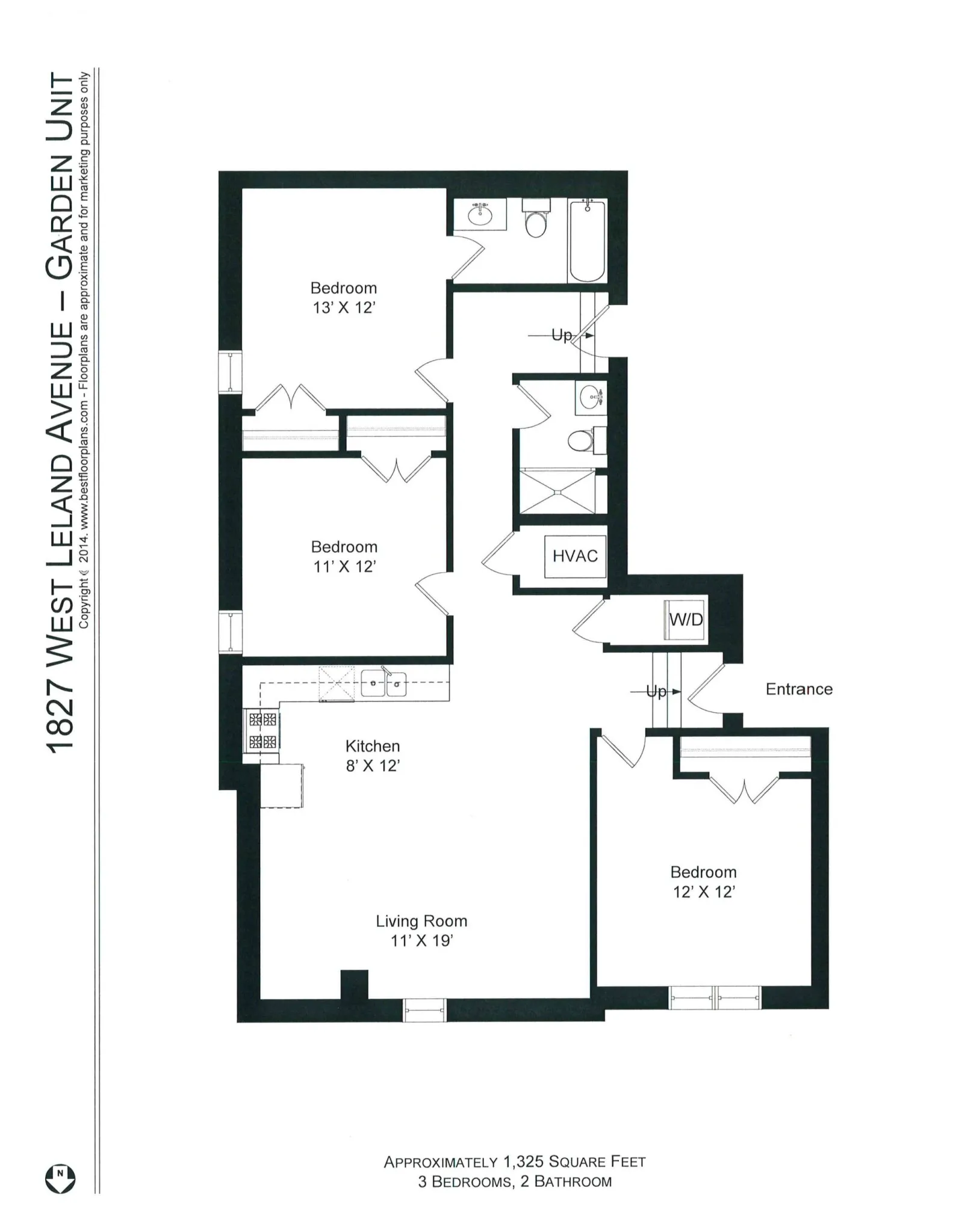 4651 N Wolcott Ave, , 60640, USA 60640-unit#1827L-G-Chicago-IL