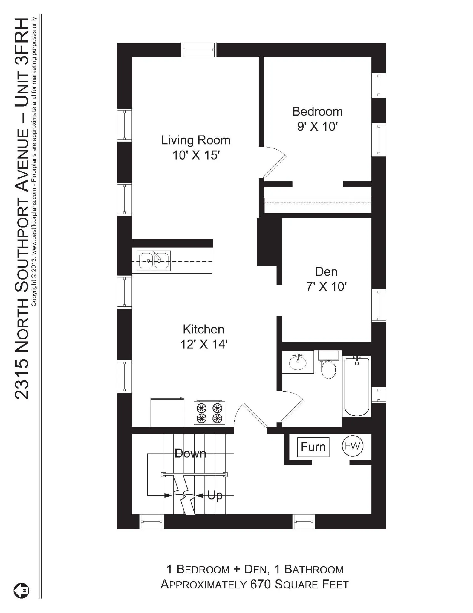 2315 N Southport Ave, , 60614, USA 60614-unit#2315-CH3-Chicago-IL