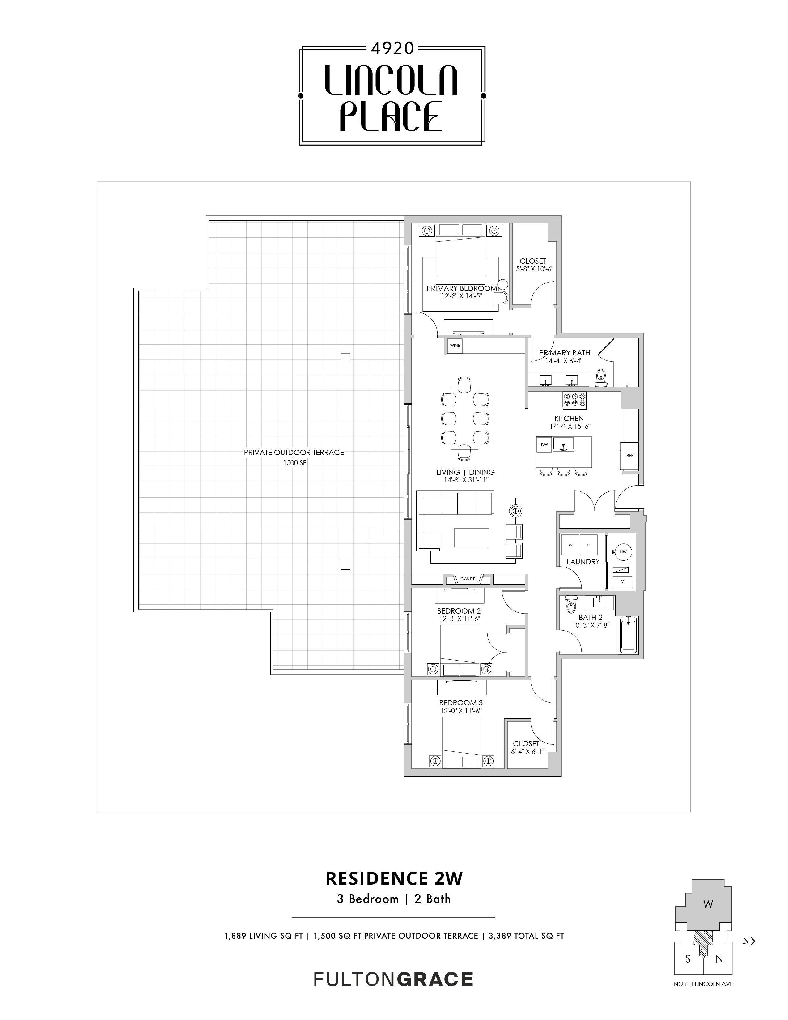 4920 N Lincoln Ave, , 60625, USA 60625-unit#2W-Chicago-IL