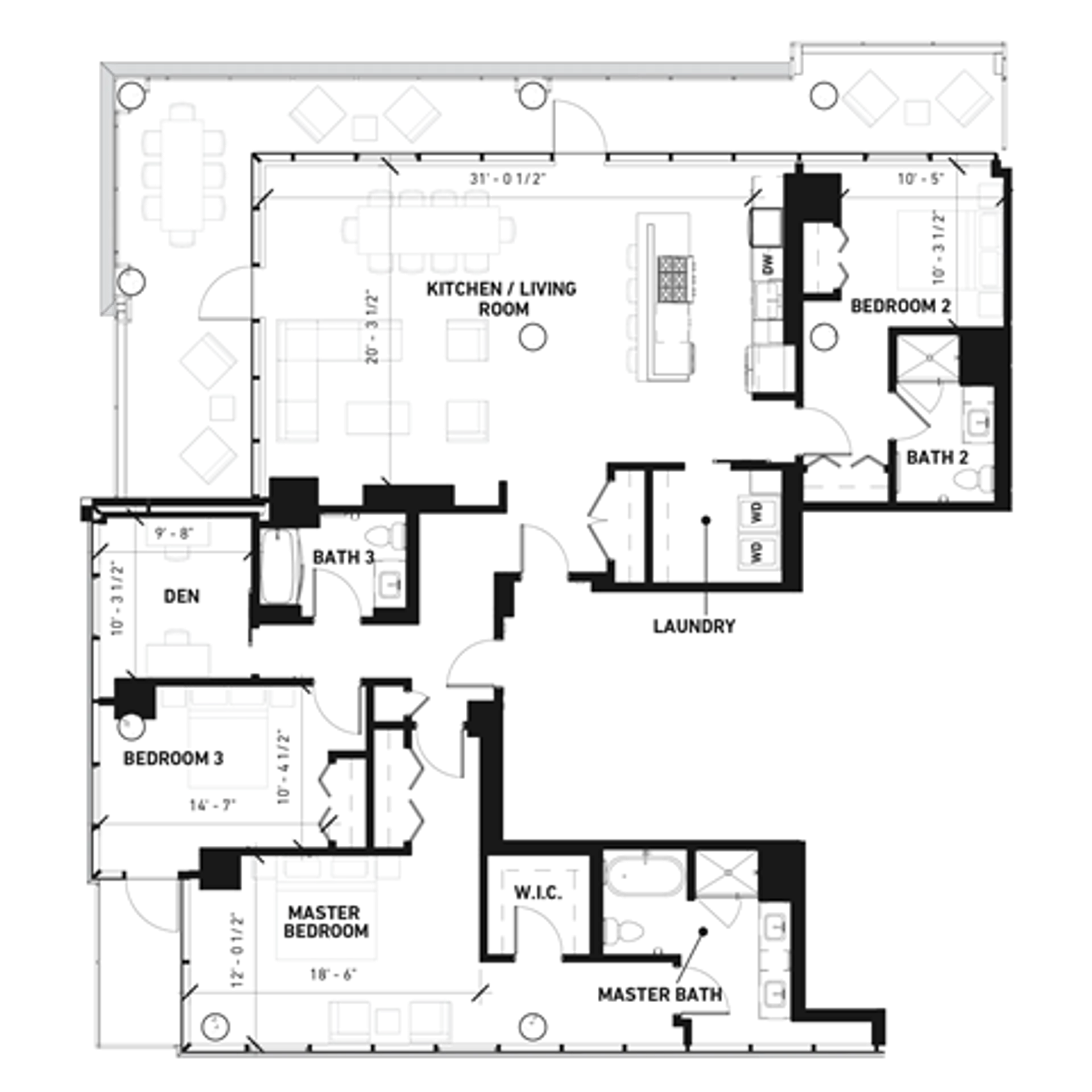 450-454 W Belmont Ave, ,  60657, USA 60657-unit#1104-Chicago-IL