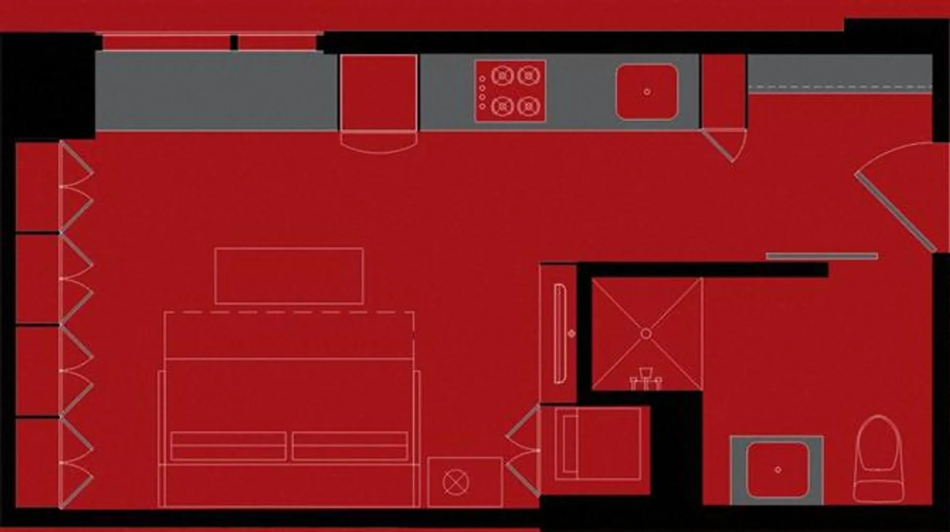 1515 N Fremont St, ,  60642, USA 60642-unit#510-Chicago-IL