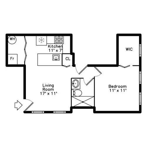 732 N Ada St, , 60642, USA 60642-unit#2F-Chicago-IL