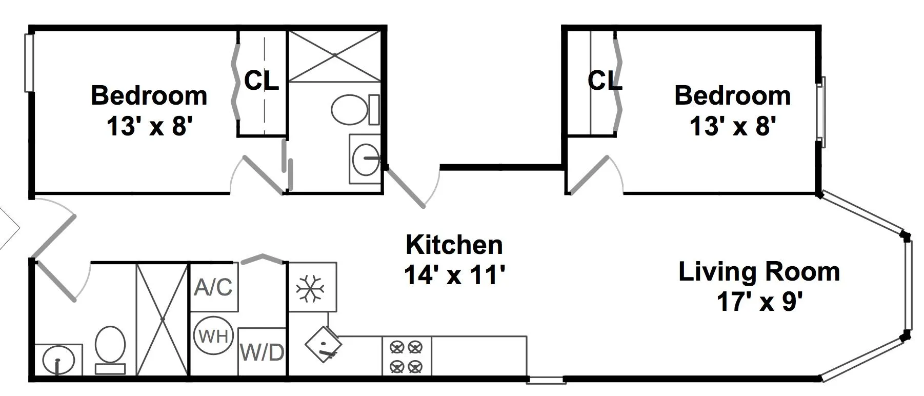 2342 W Augusta Blvd, ,  60622, USA 60622-unit#2F-Chicago-IL