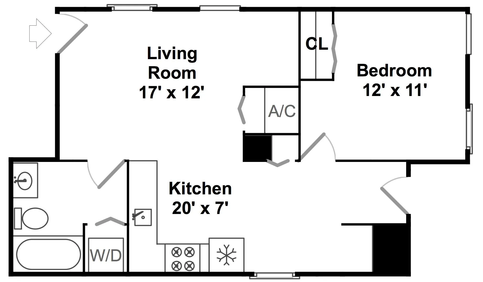 1827 N Hermitage Ave, , 60622, USA 60622-unit#1F-Chicago-IL