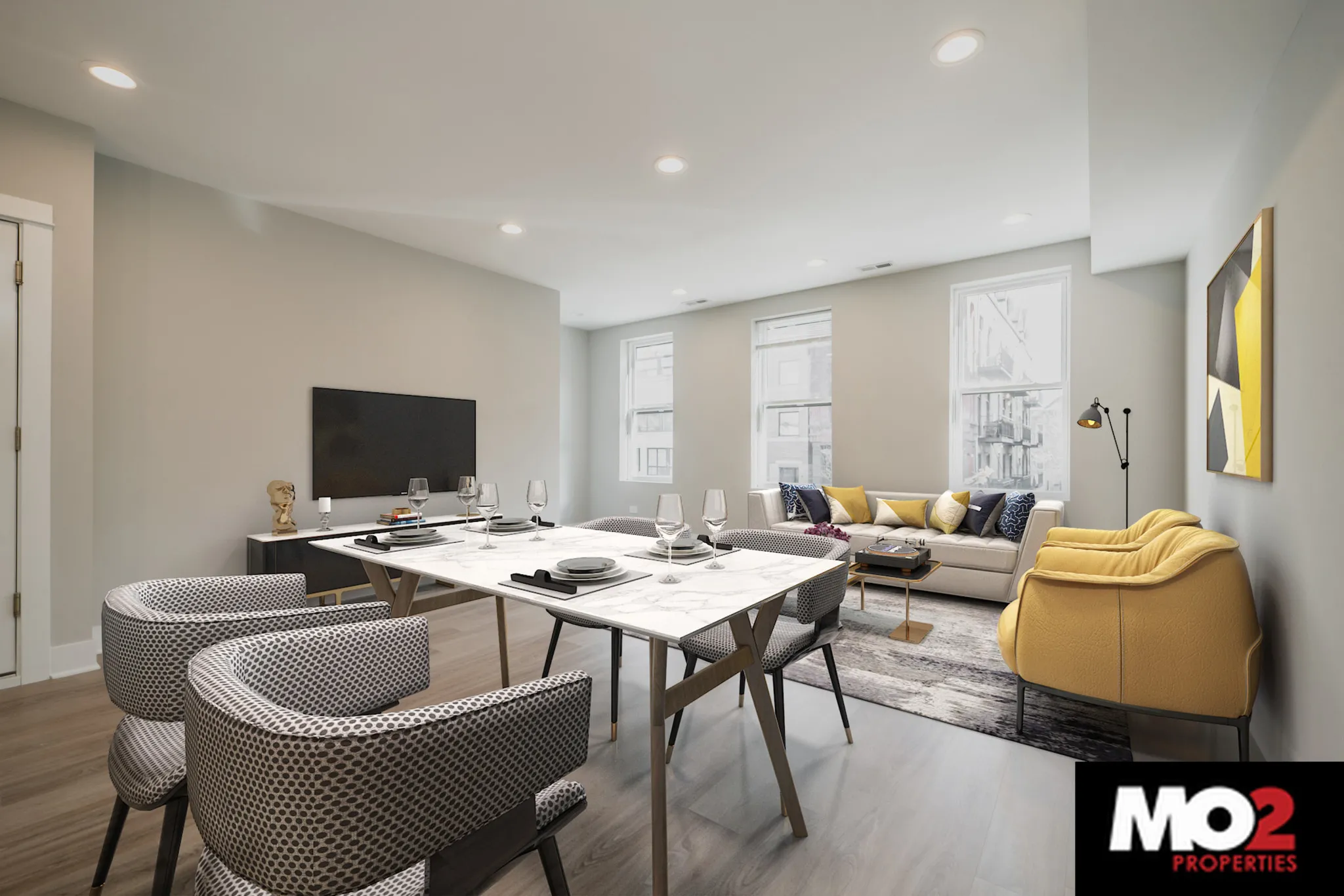 1312 N Bosworth Ave, , 60642, USA 60642-unit#2-Chicago-IL