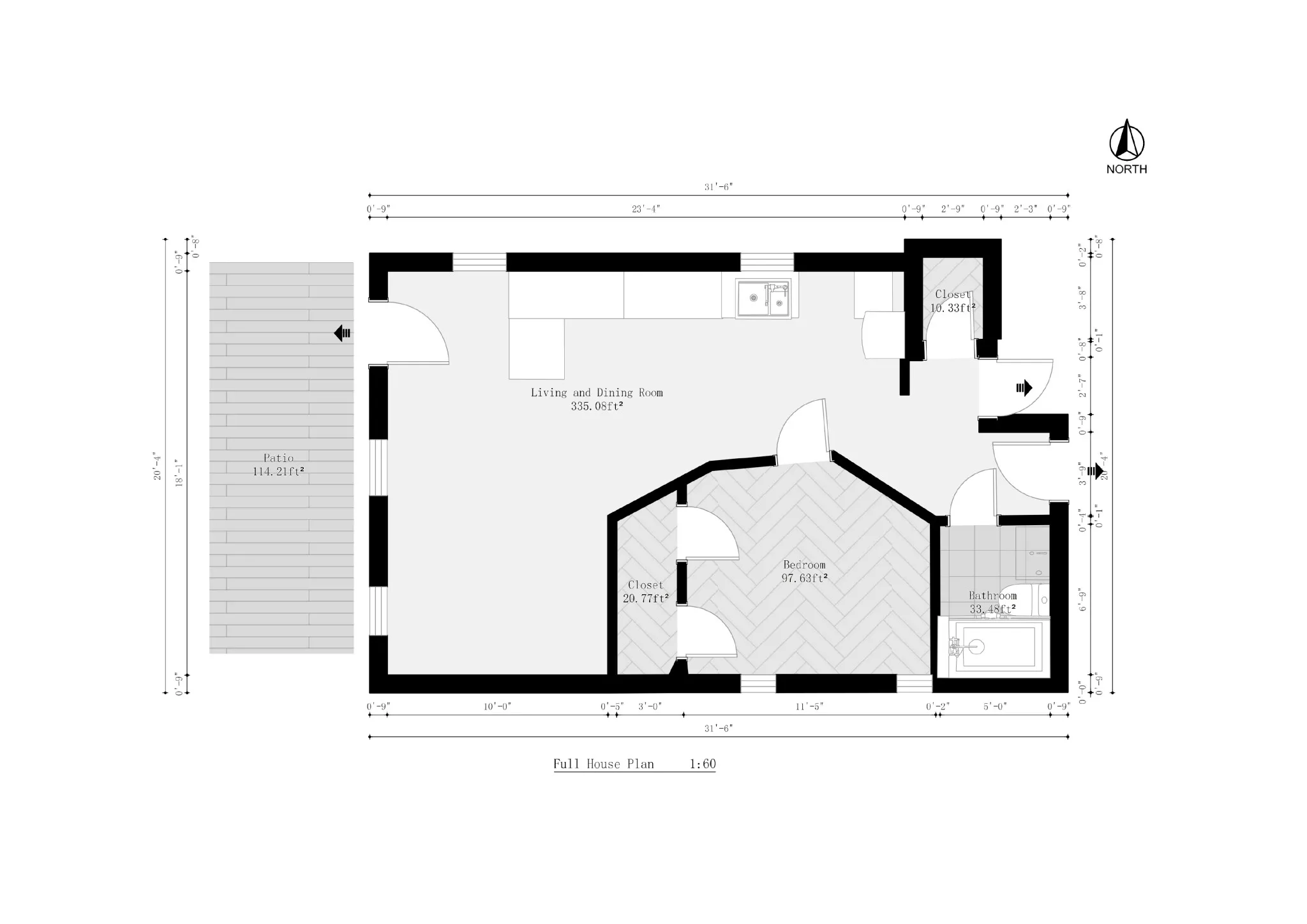 1649 N Paulina St, ,  60622, USA 60622-unit#2R-Chicago-IL