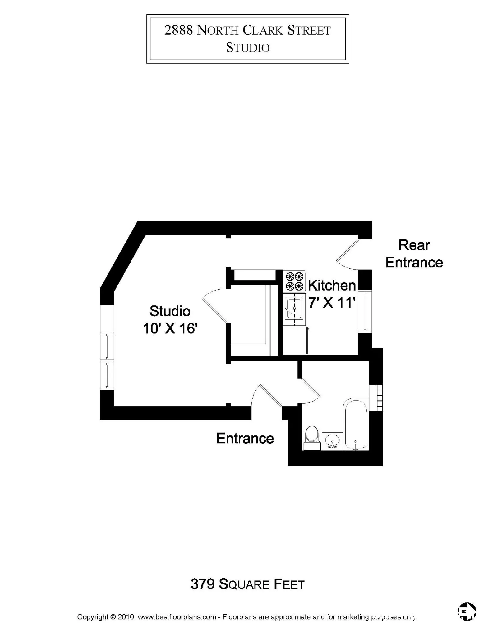 2876 N Clark St, , 60657, USA 60657-unit#2888-1-Chicago-IL