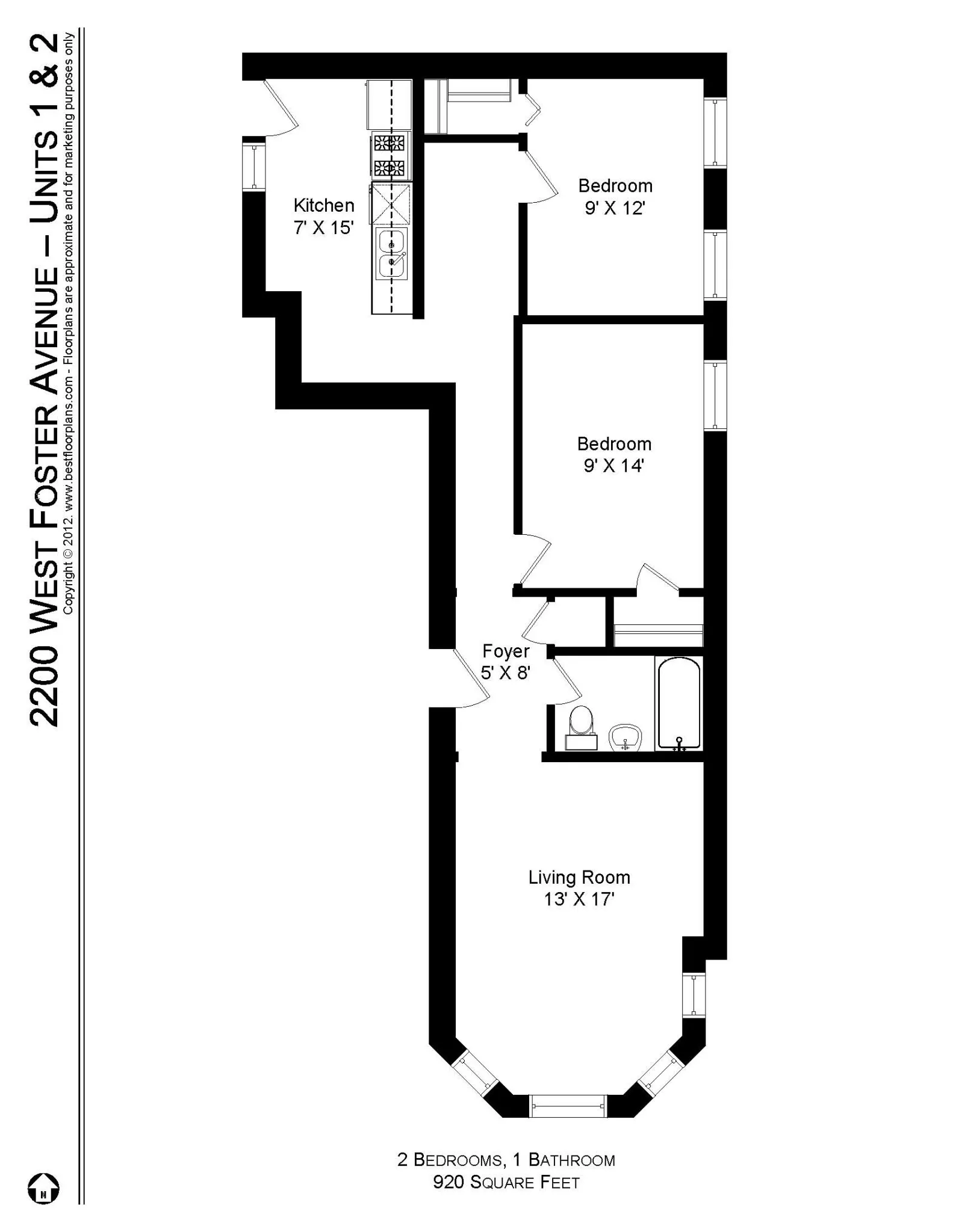 2200 W Foster Ave, , 60625, USA 60625-unit#2200-1-Chicago-IL