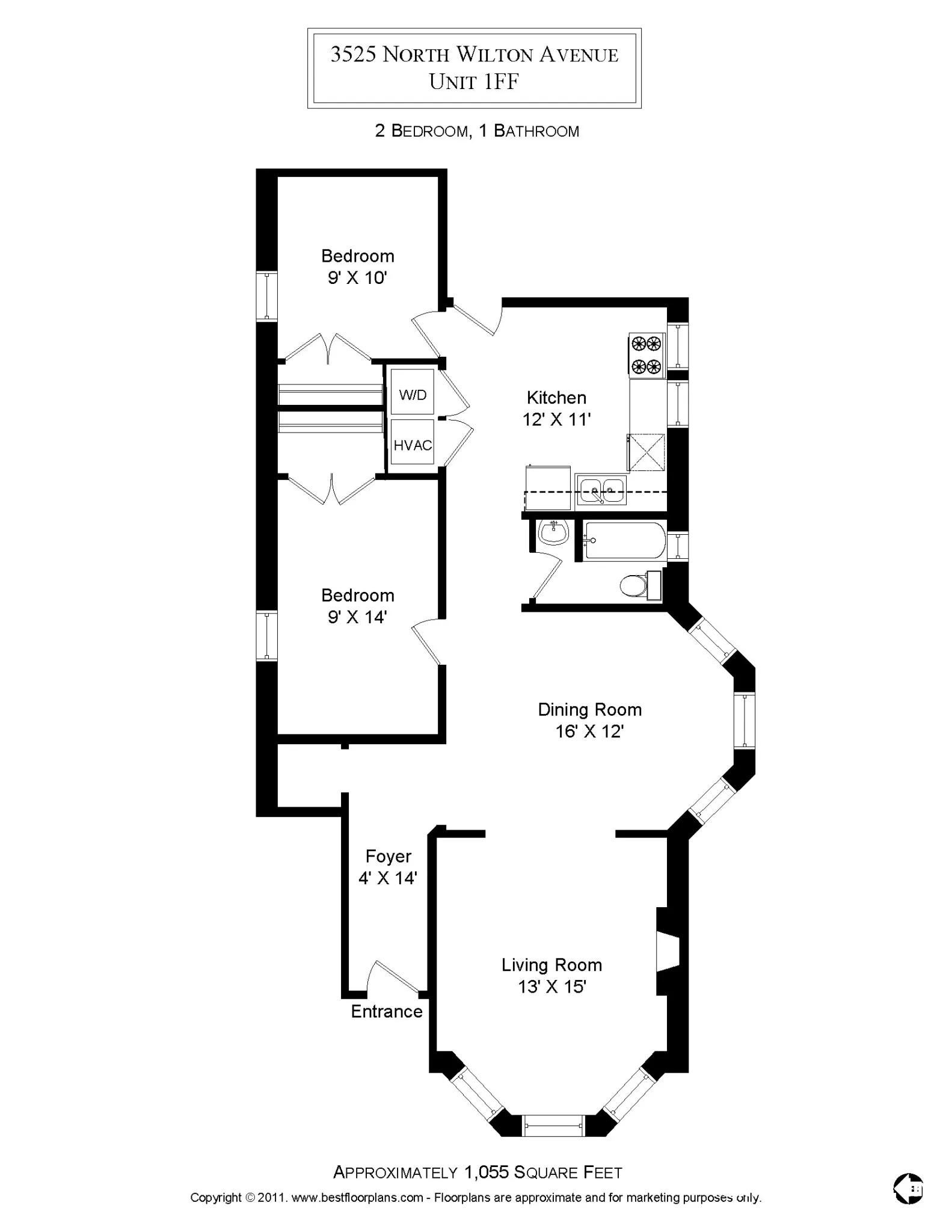 3525 N Wilton Ave, ,  60657, USA 60657-unit#3525W-1F-Chicago-IL