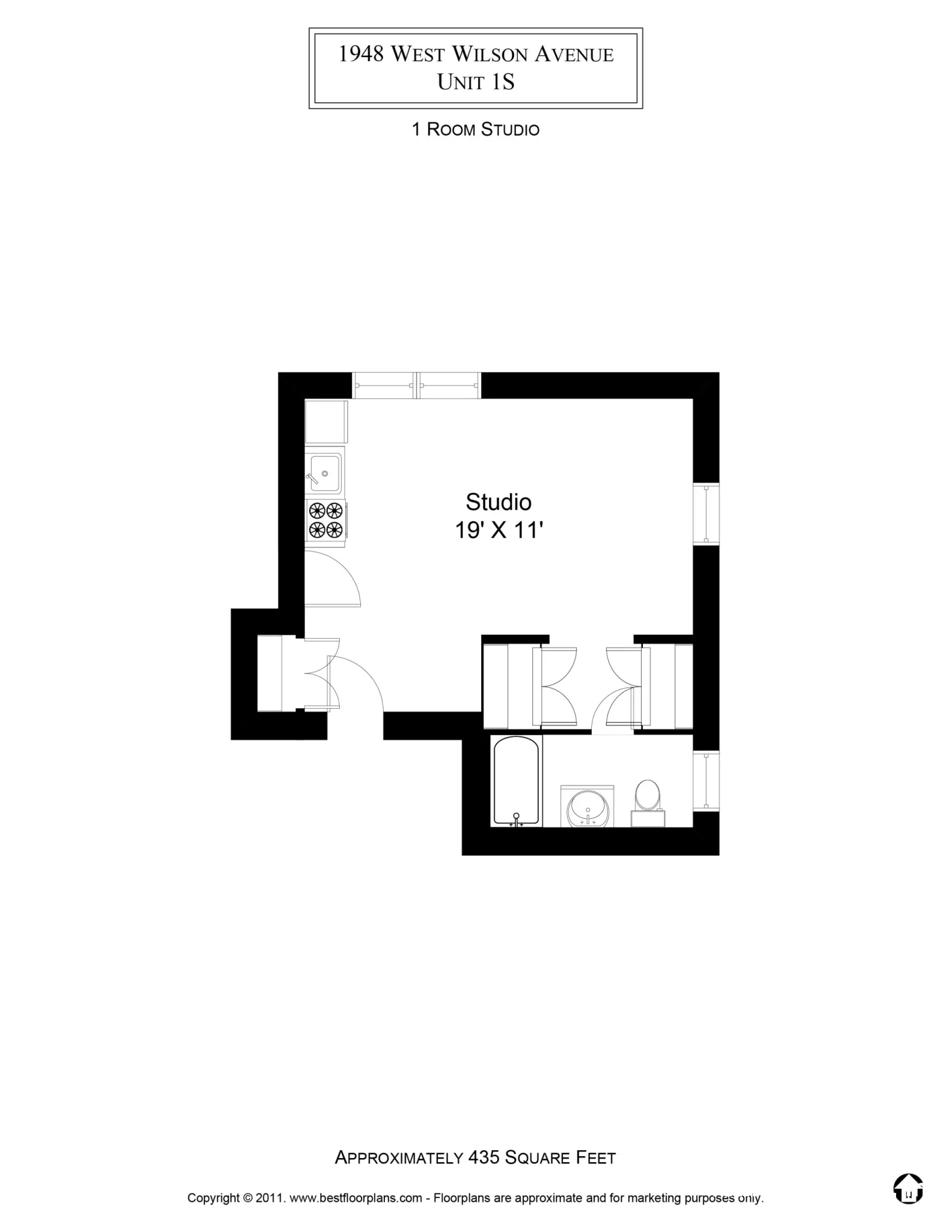4600 N Winchester Ave, ,  60640, USA 60640-unit#1948-1S-Chicago-IL