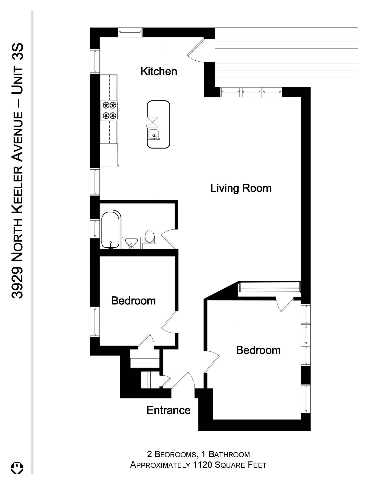 3925 N Keeler Ave, ,  60641, USA 60641-unit#3929-3S-Chicago-IL