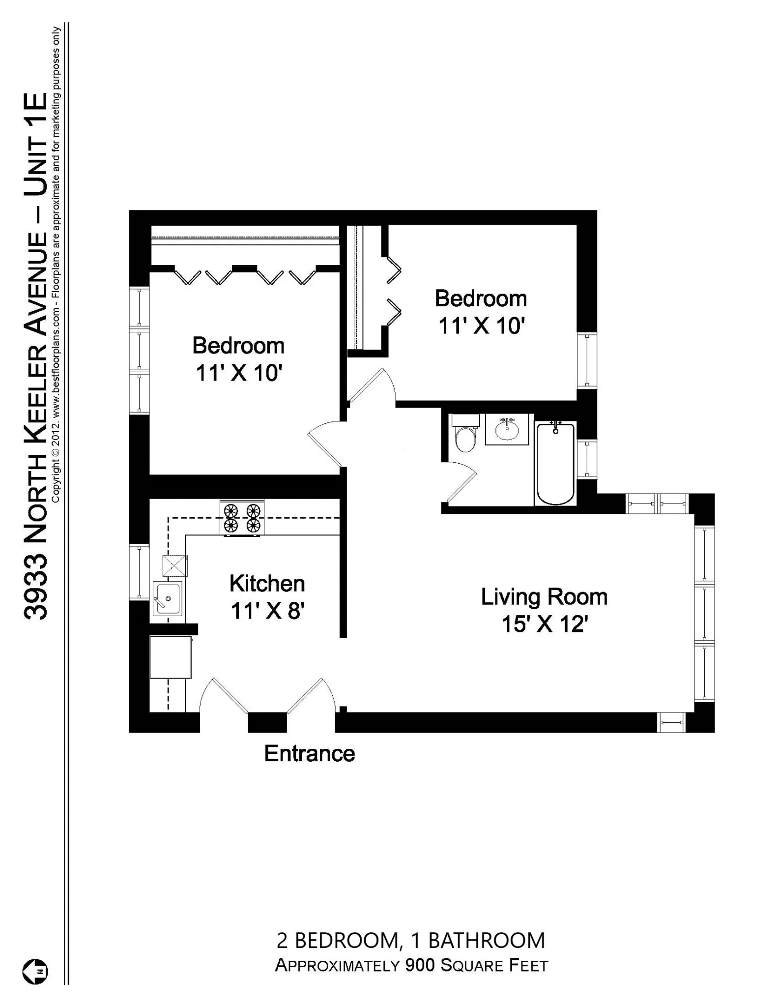 3925 N Keeler Ave, , 60641, USA 60641-unit#3933-1E-Chicago-IL