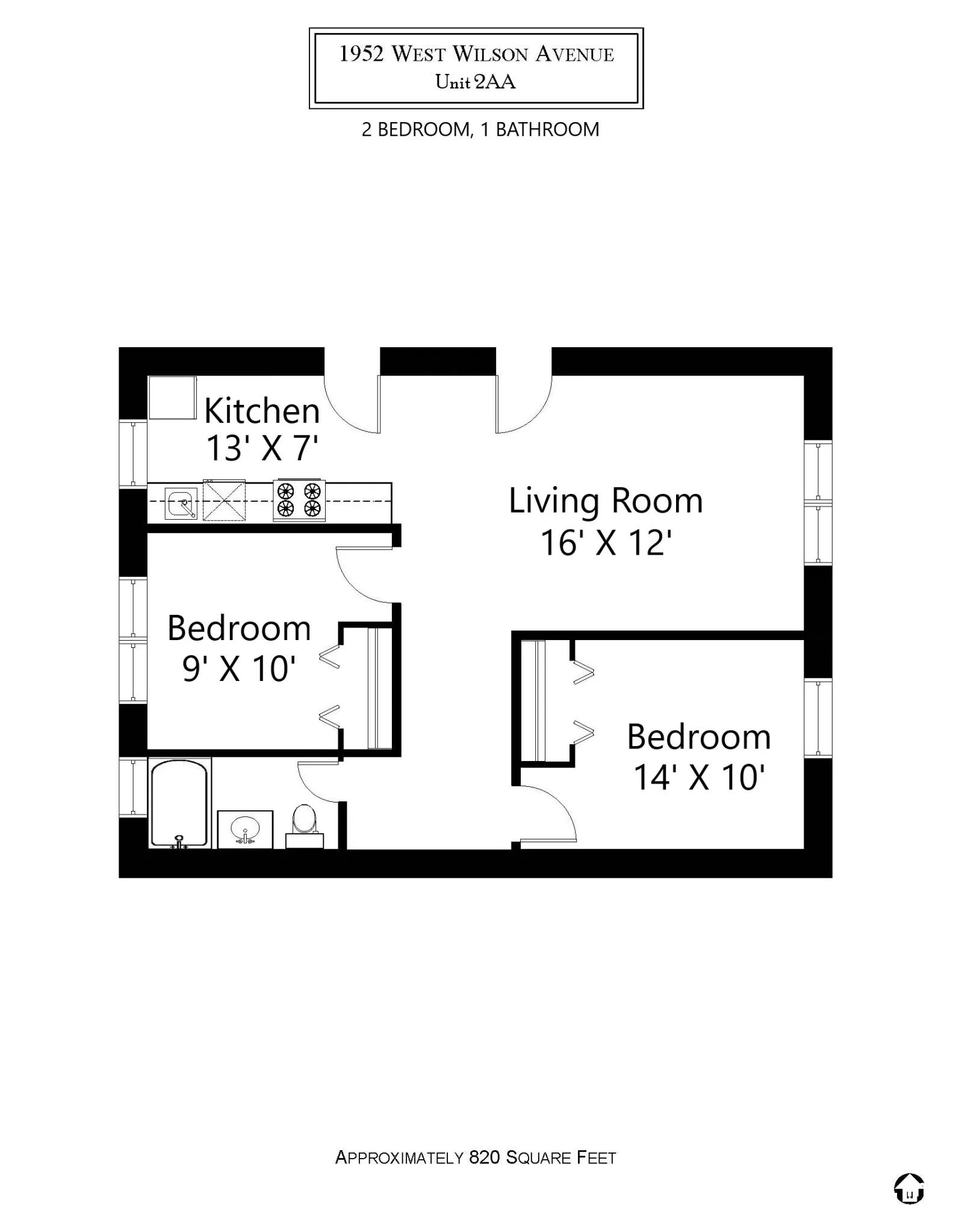 4600 N Winchester Ave, , 60640, USA 60640-unit#1952-2AA-Chicago-IL