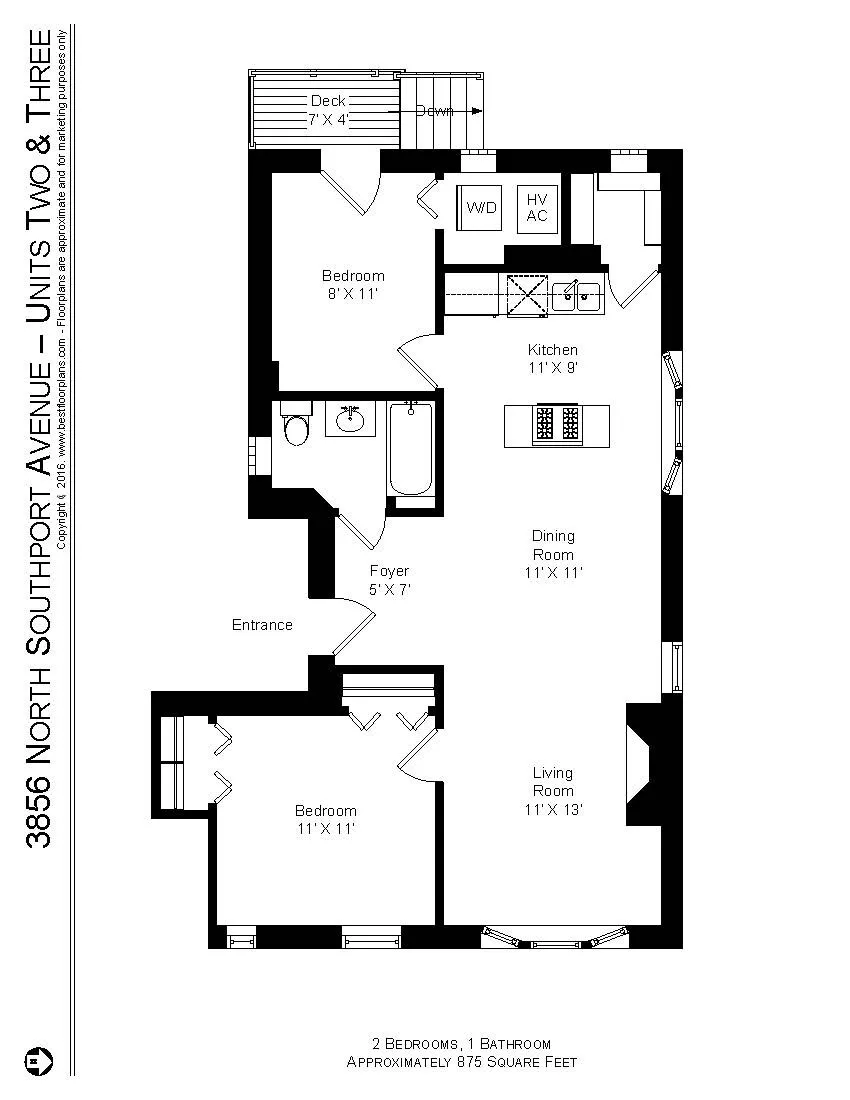 3846 N Southport Ave, ,  60613, USA 60613-unit#3856-2-Chicago-IL
