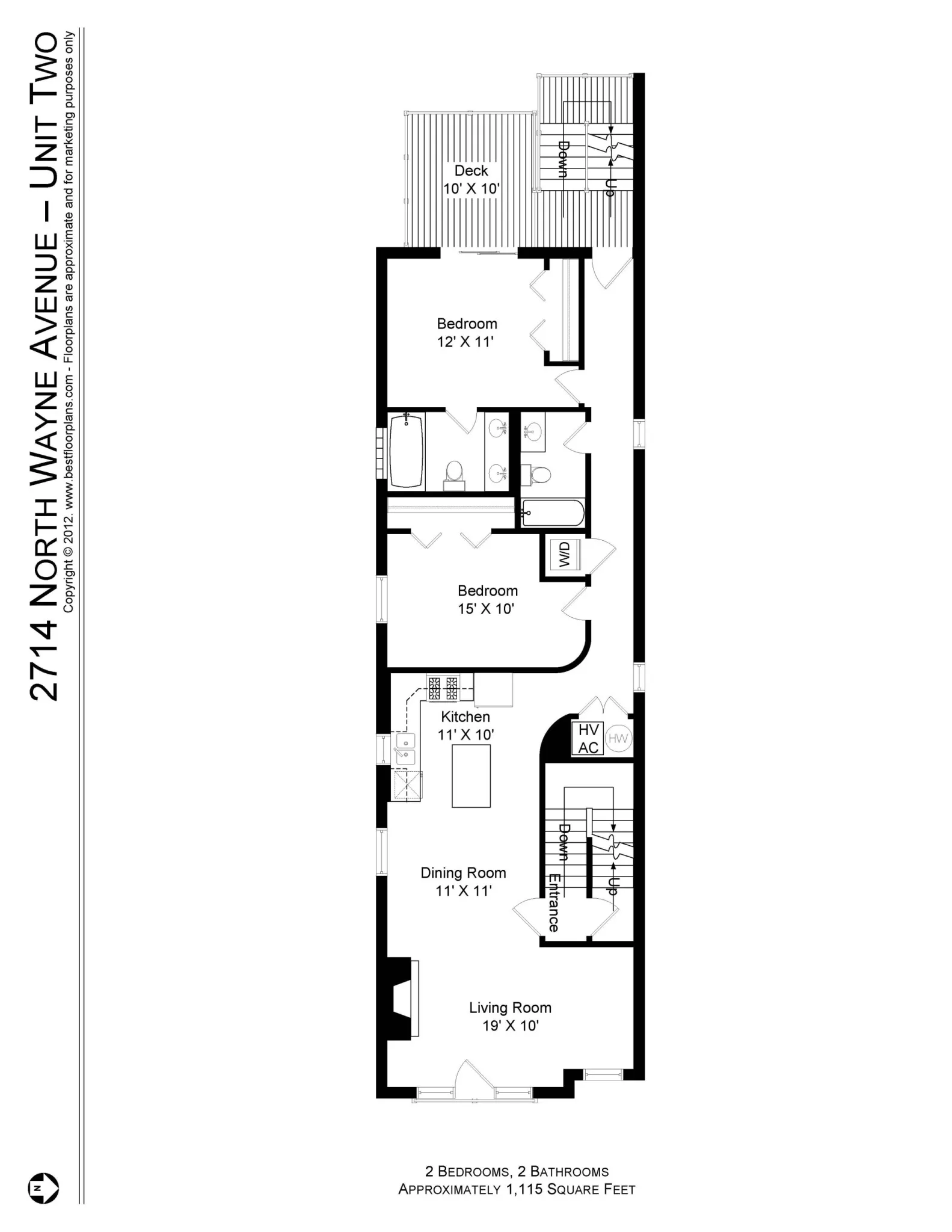 2714 N Wayne Ave, , 60614, USA 60614-unit#2714-2-Chicago-IL