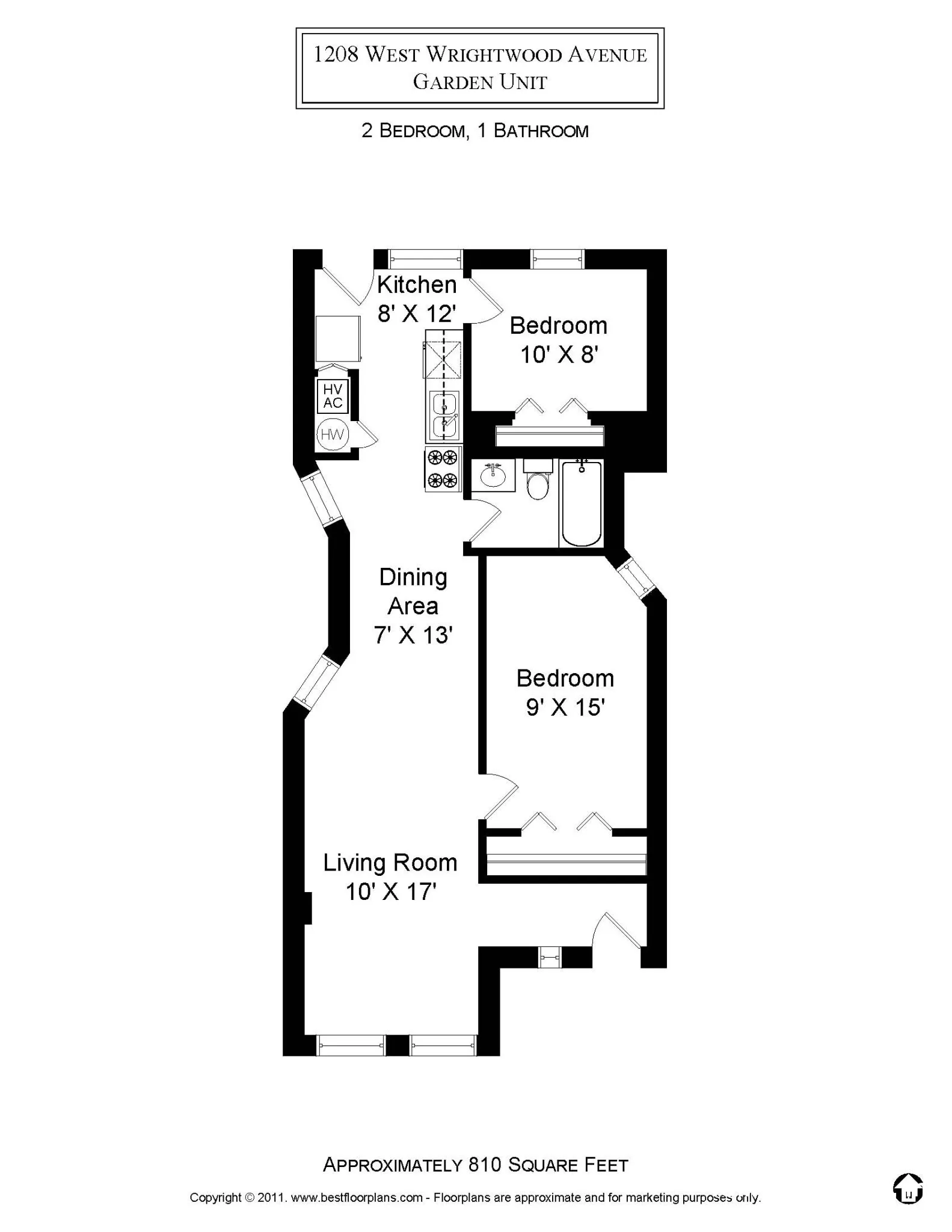 2600 N Racine Ave, ,  60614, USA 60614-unit#1208WR-G-Chicago-IL