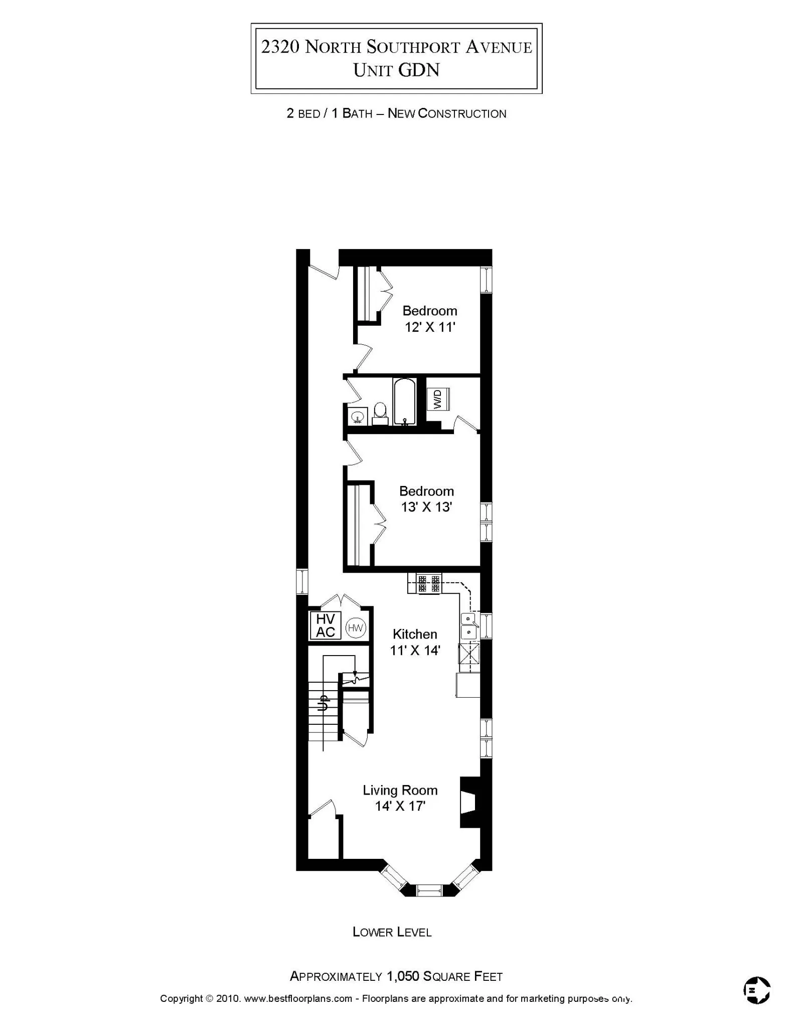 2320 N Southport Ave, , 60614, USA 60614-unit#2320-G-Chicago-IL