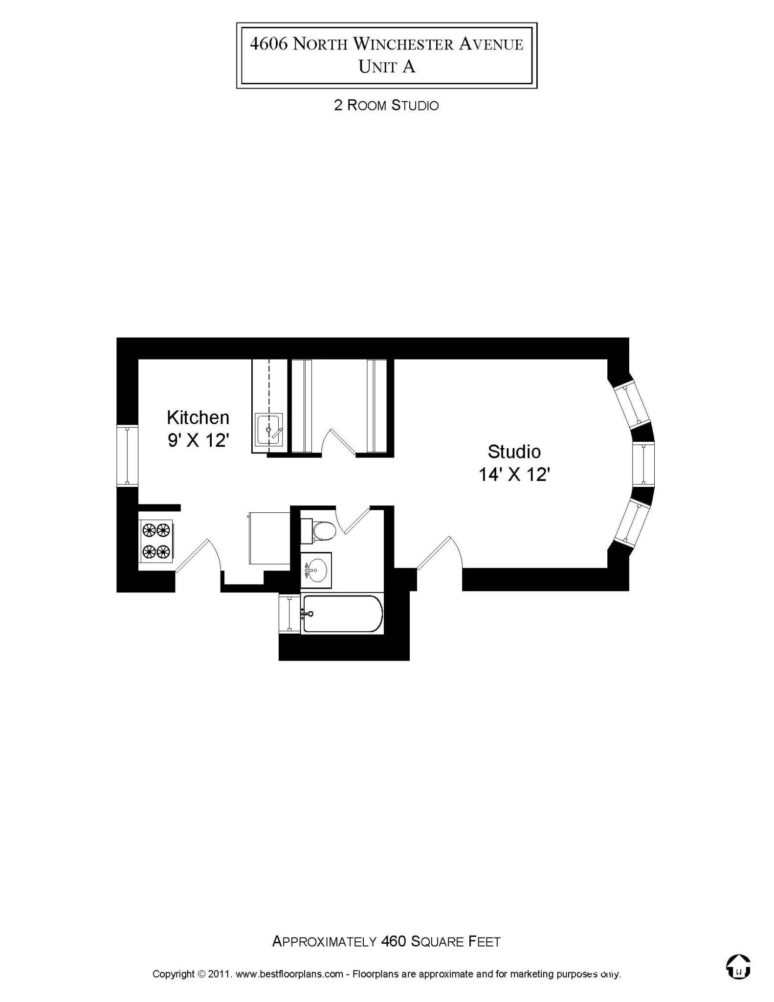 4600 N Winchester Ave, , 60640, USA 60640-unit#4606-1A-Chicago-IL