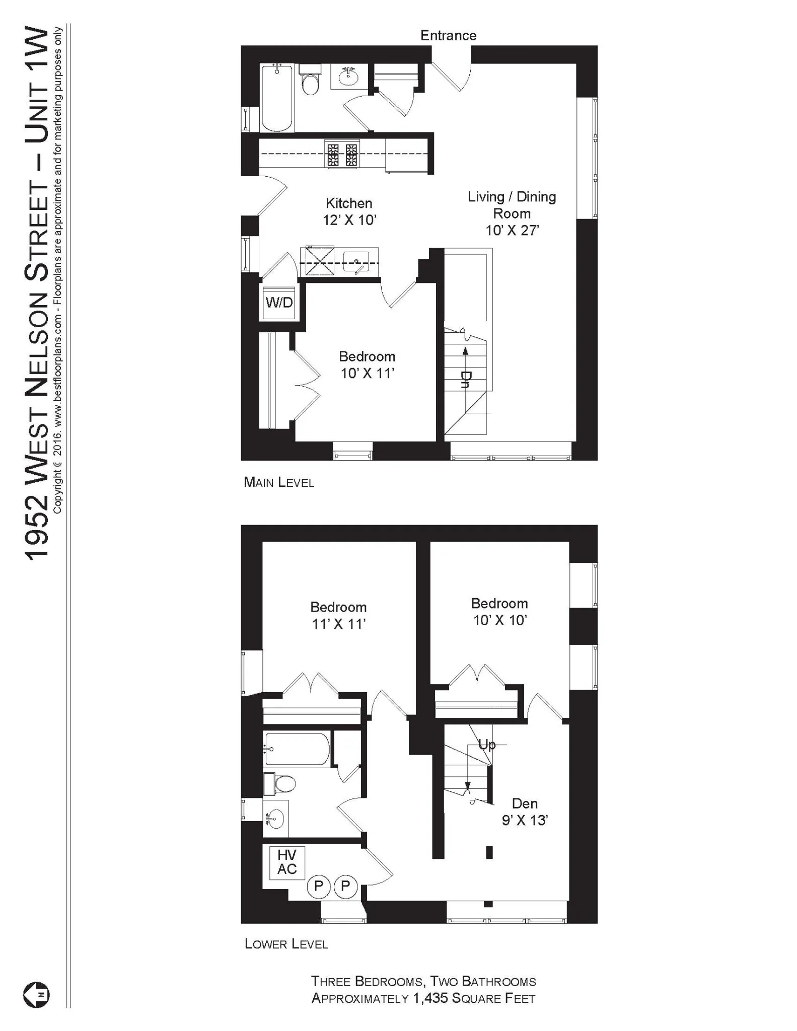 1946 W Nelson St, ,  60657, USA 60657-unit#1952-1W-Chicago-IL