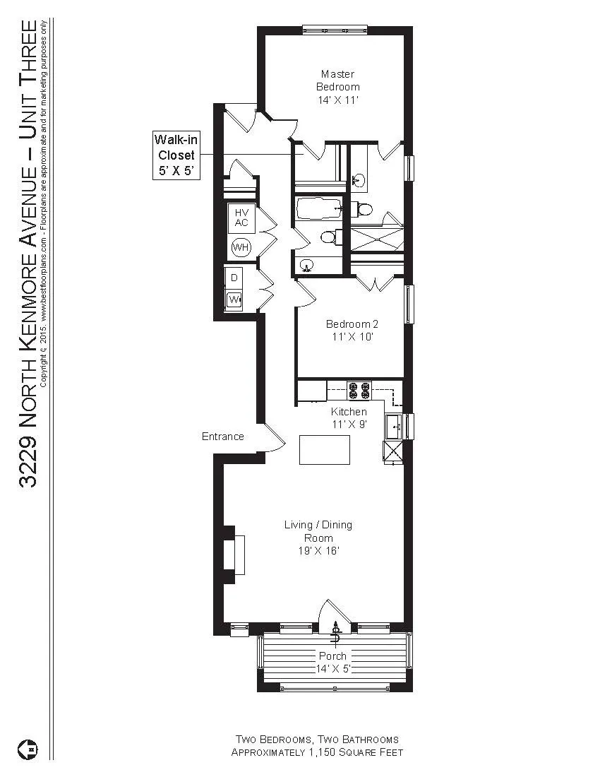 3229 N Kenmore Ave, , 60657, USA 60657-unit#3229-3-Chicago-IL