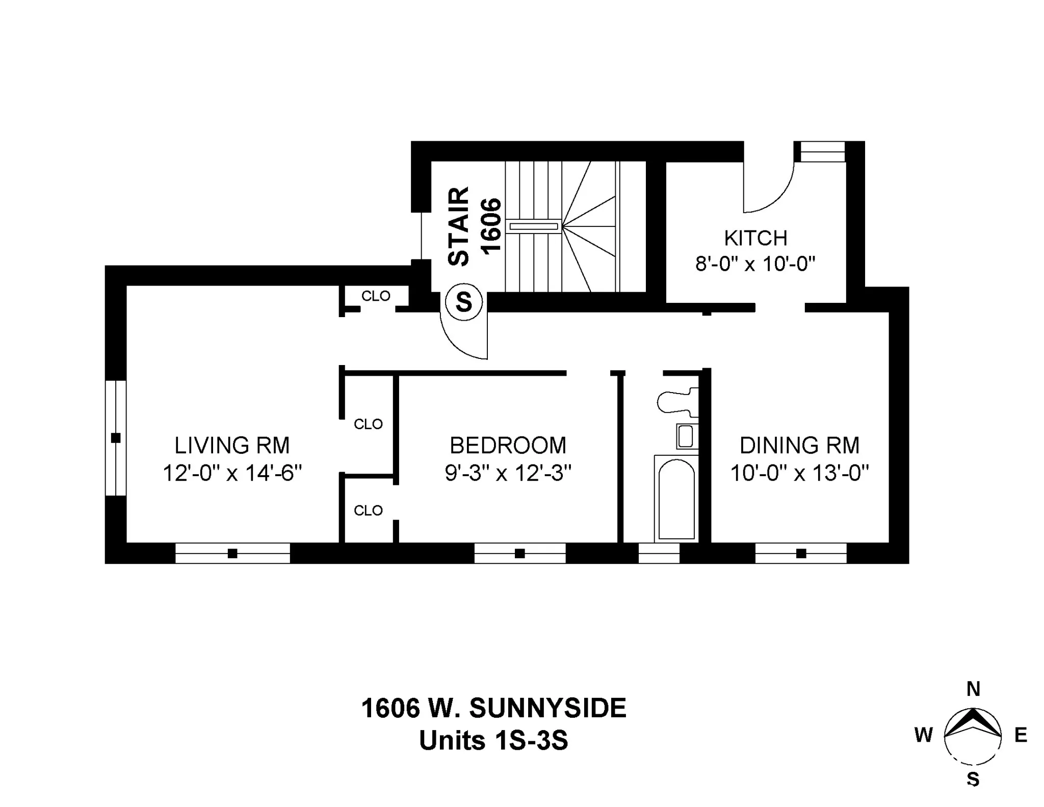 4500 N Ashland Ave, ,  60640, USA 60640-unit#1606-3S-Chicago-IL