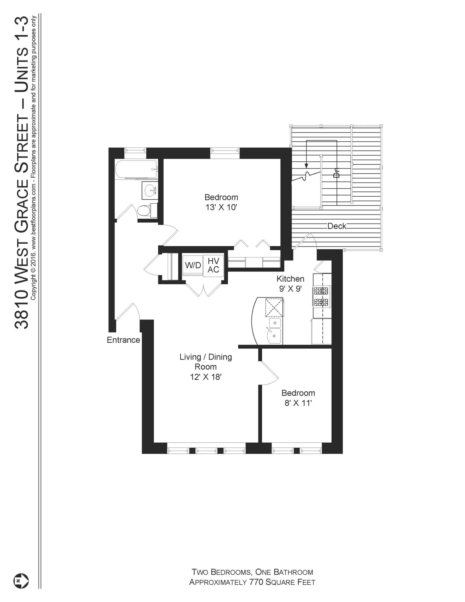 1634 W Grace St, ,  60613, USA 60613-unit#3810MA2-Chicago-IL