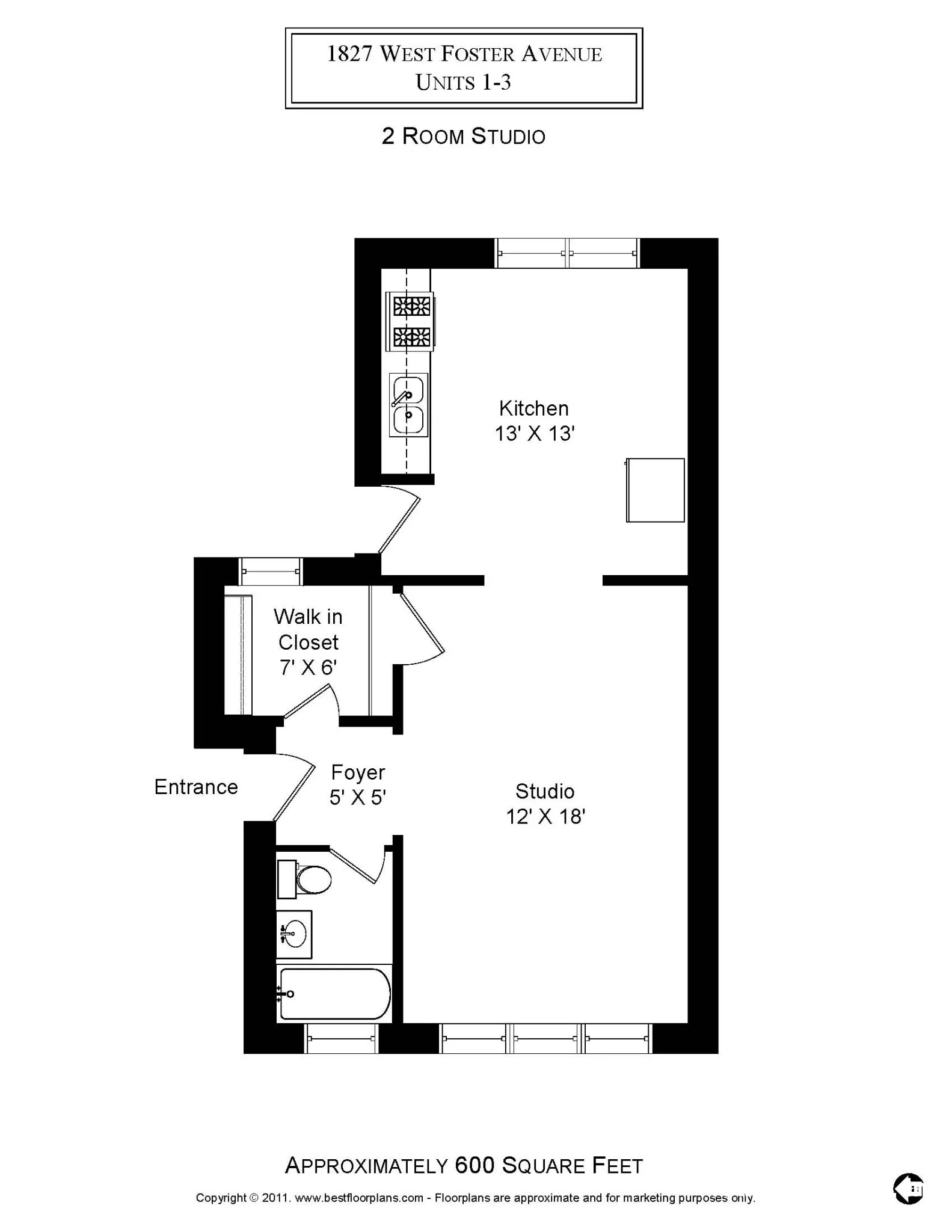 1825 W Foster Ave, , 60640, USA 60640-unit#1827F-1-Chicago-IL