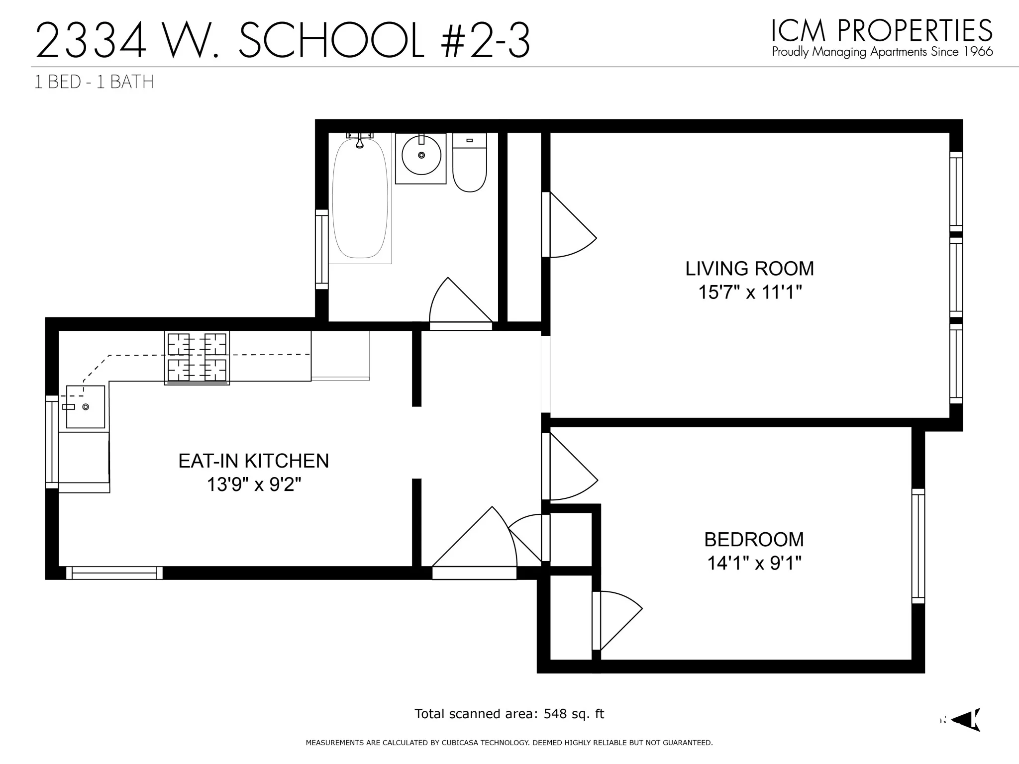 3300 N Claremont Ave, , 60618, USA 60618-unit#2334S-3-Chicago-IL