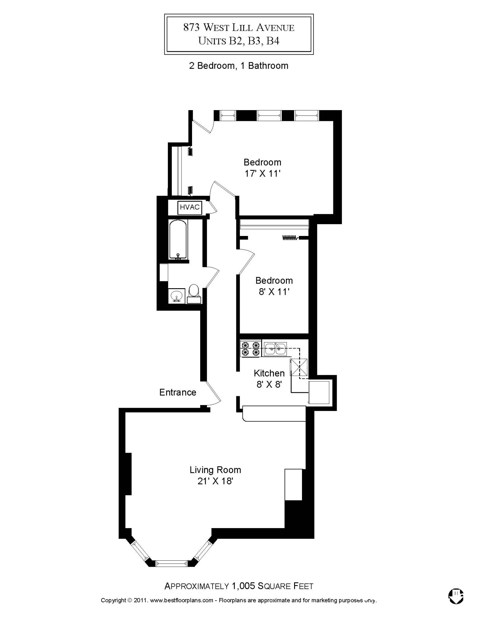 2519 N Lincoln Ave, ,  60614, USA 60614-unit#873-B3-Chicago-IL