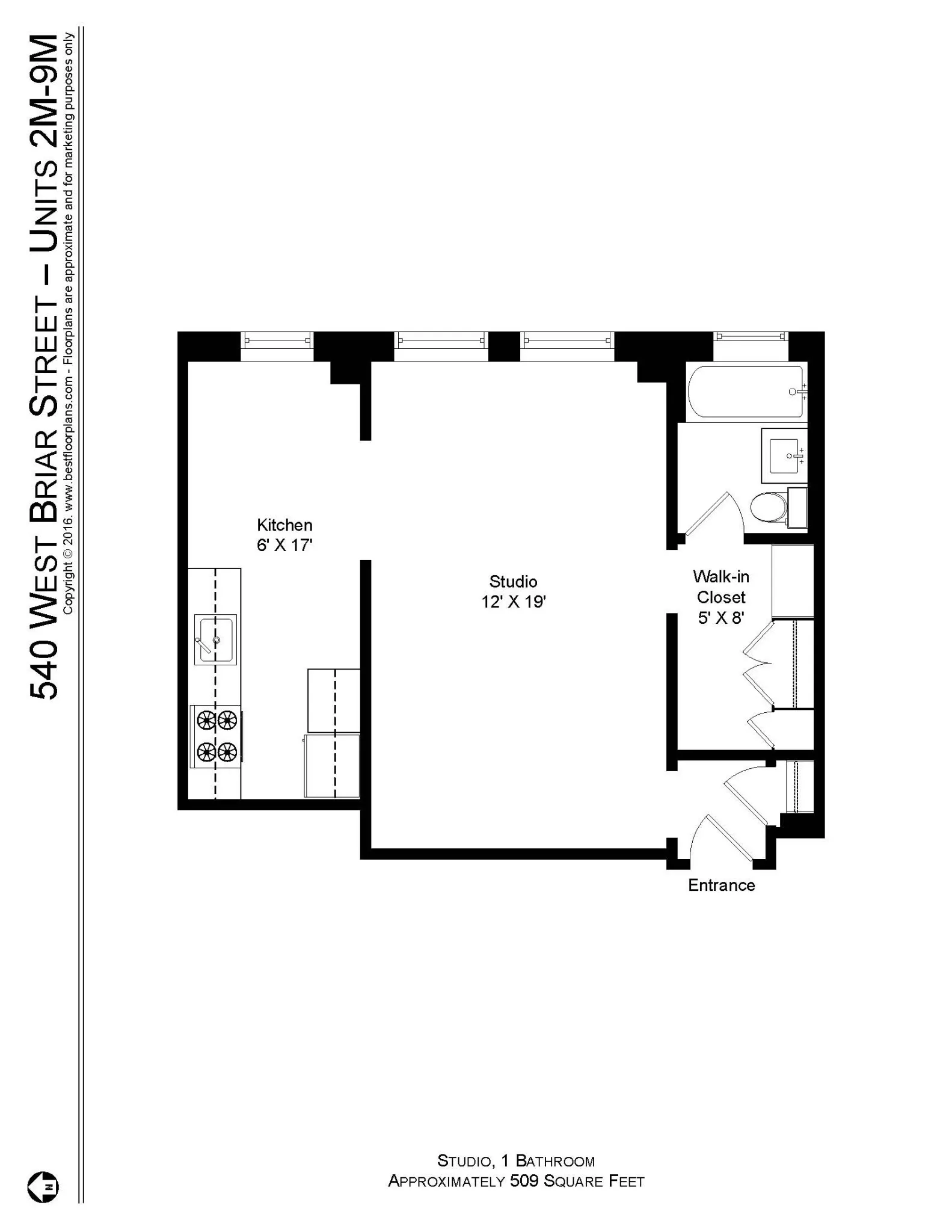 540 W Briar Pl, ,  60657, USA 60657-unit#540-8M-Chicago-IL