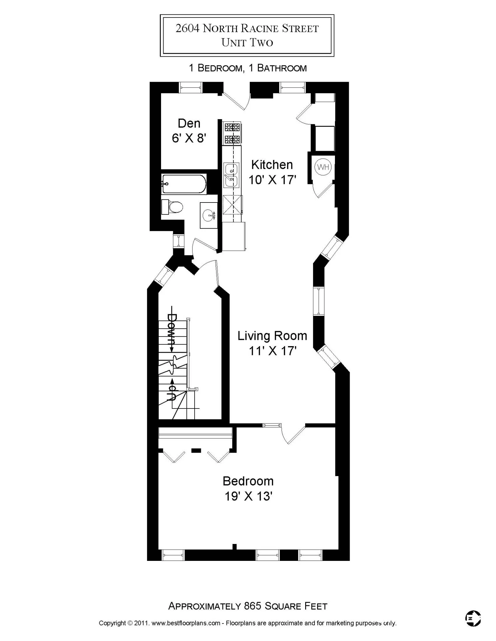 2600 N Racine Ave, , 60614, USA 60614-unit#2604RA-2-Chicago-IL