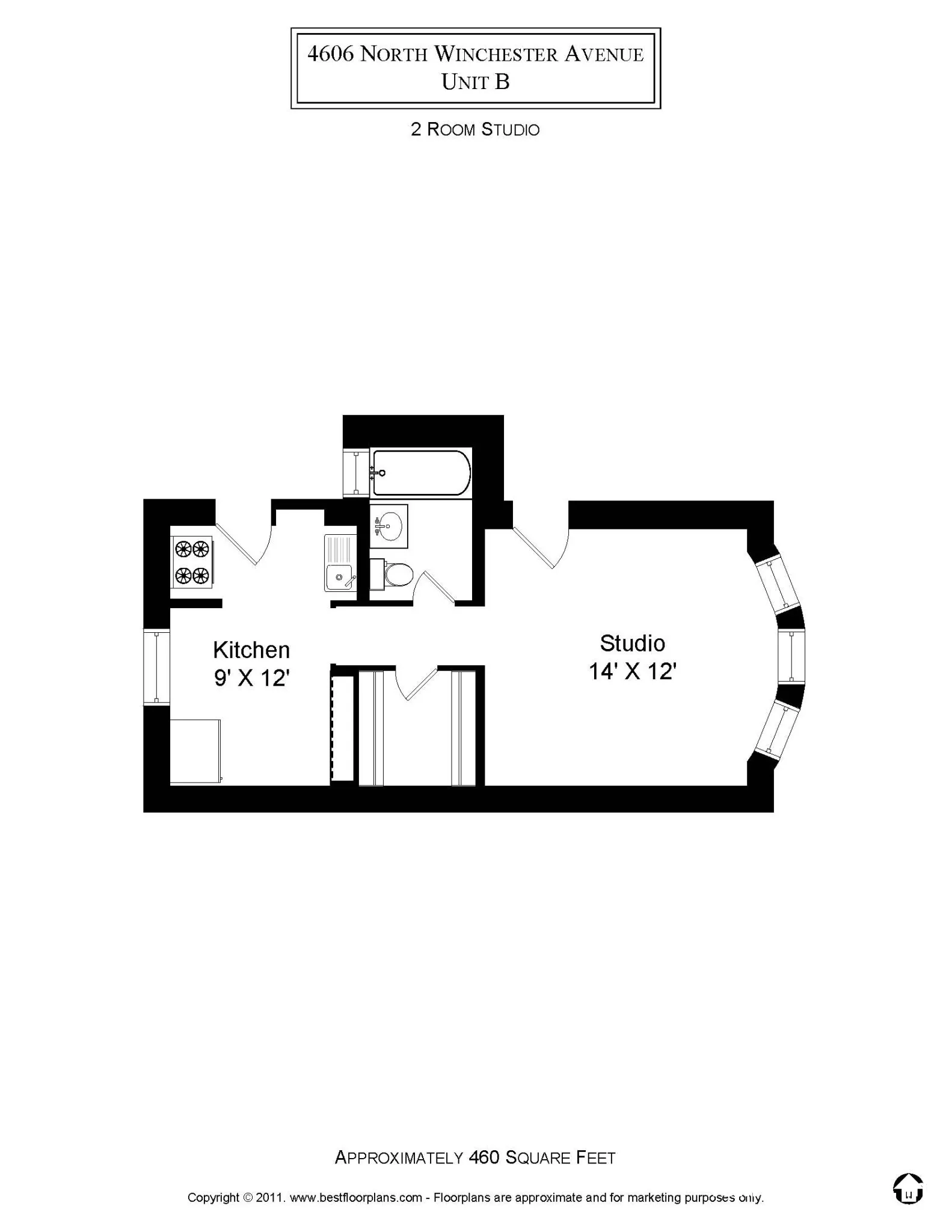 4600 N Winchester Ave, , 60640, USA 60640-unit#4606-1B-Chicago-IL