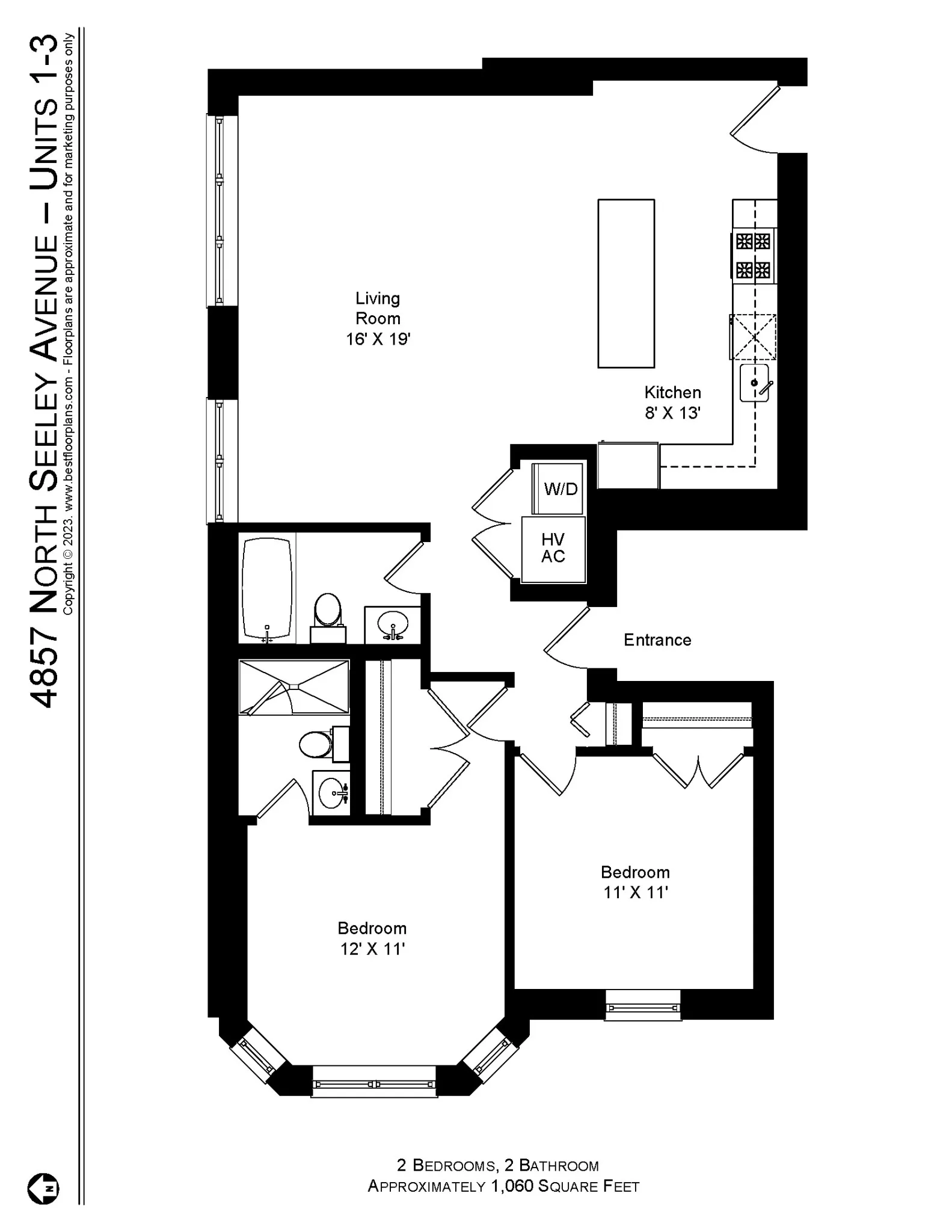 2015 W Ainslie St, ,  60625, USA 60625-unit#4857S-1-Chicago-IL