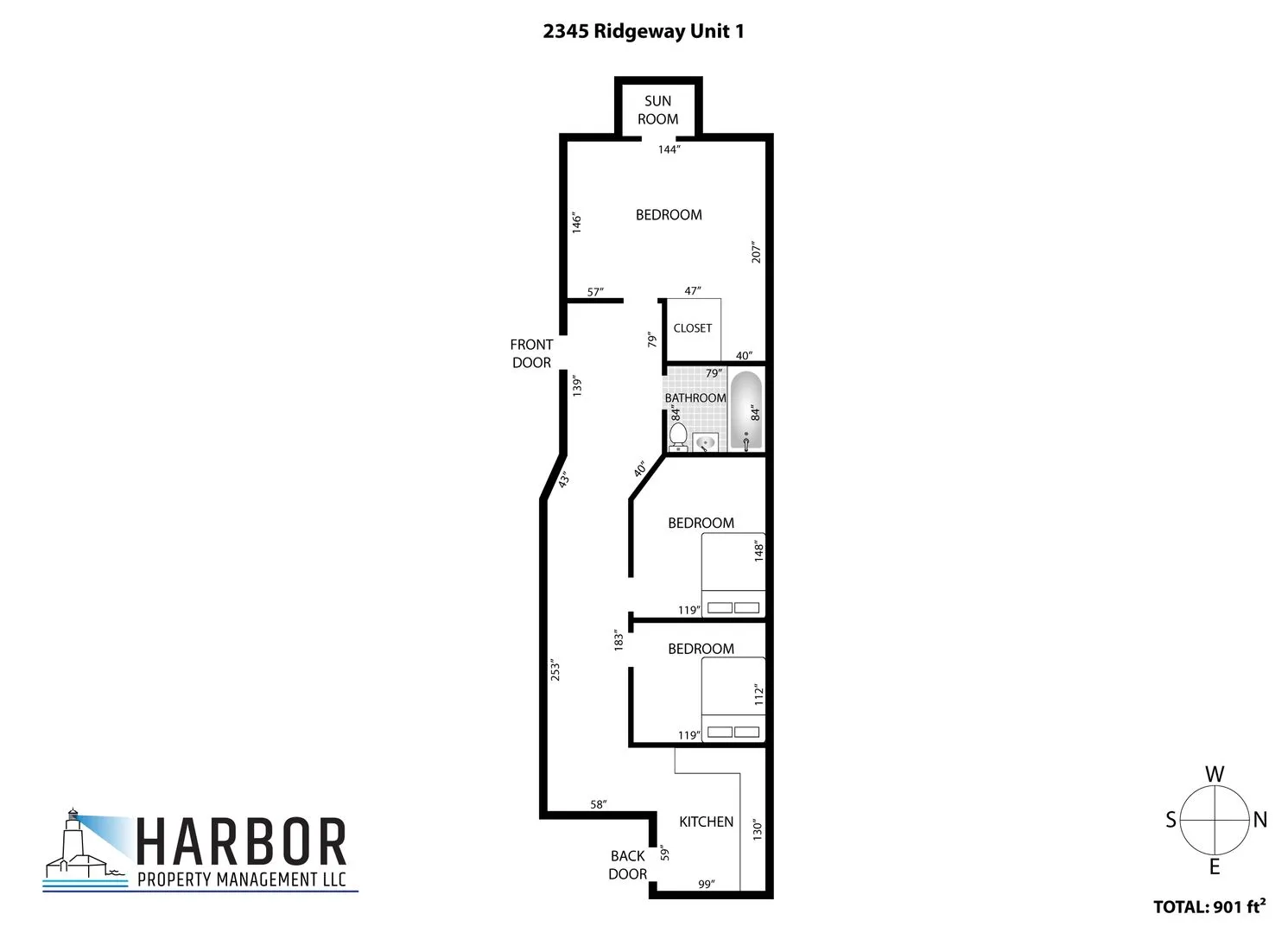 2345 N Ridgeway Ave, ,  60647, USA 60647-unit#1N-Chicago-IL