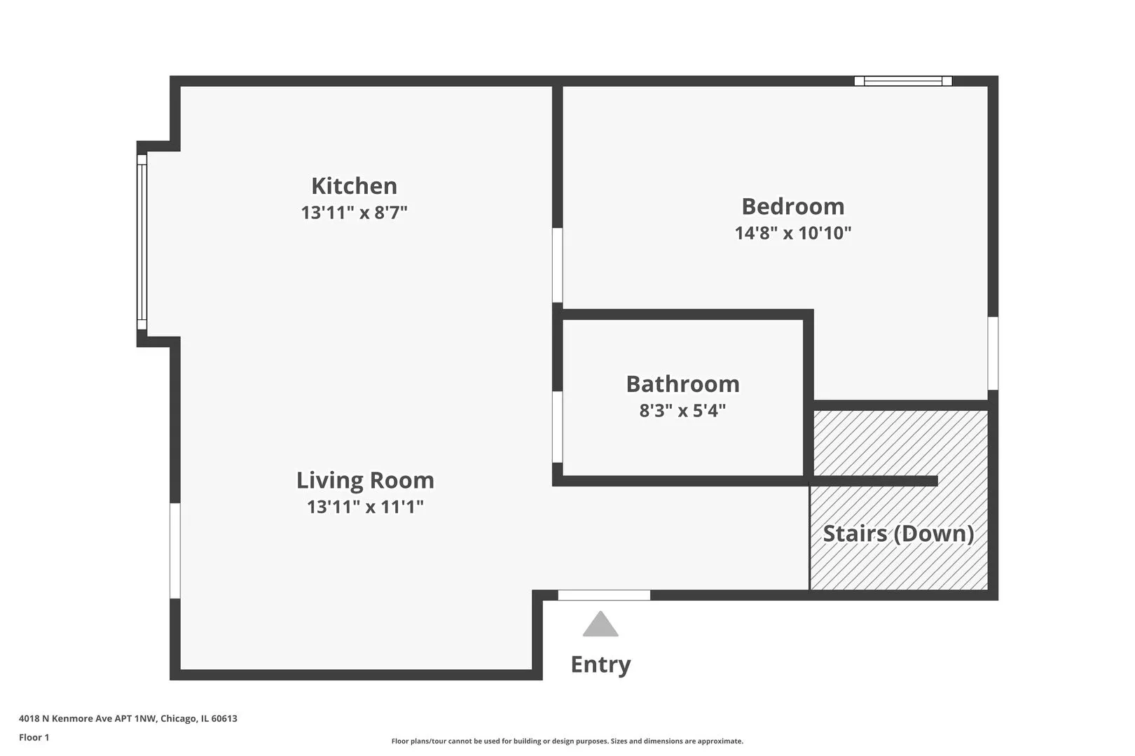 4018 N Kenmore Ave, ,  60613, USA 60613-unit#1NW-Chicago-IL