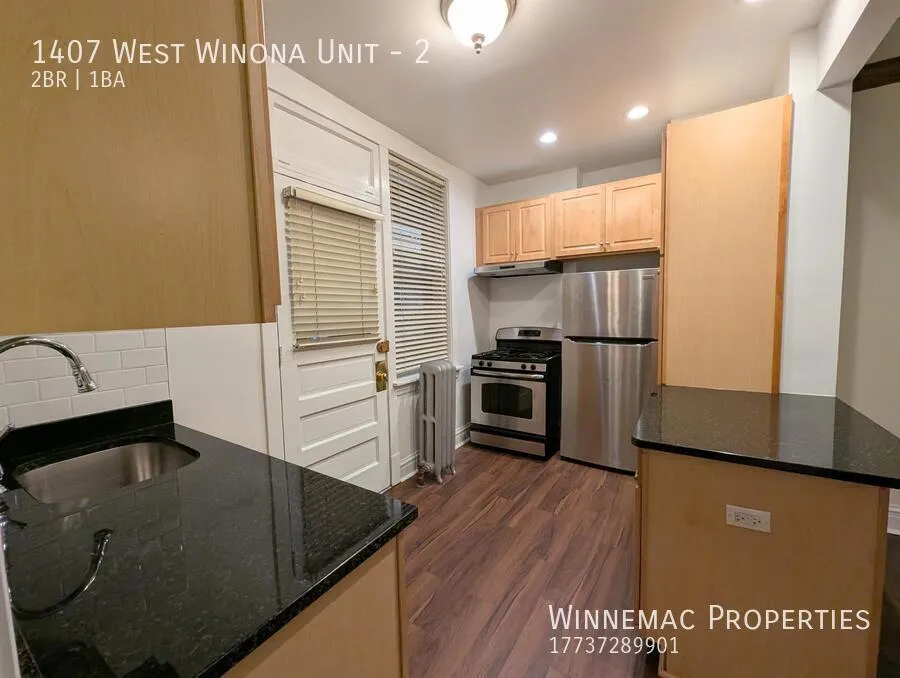 1407 W Winona St, ,  60640, USA 60640-unit#2-Chicago-IL