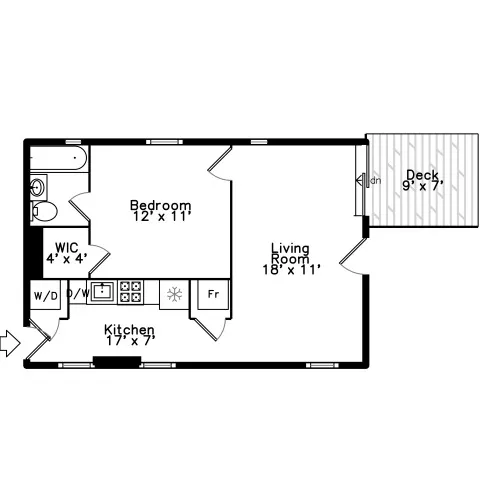 1226 N Greenview Ave, , 60642, USA 60642-unit#2R-Chicago-IL